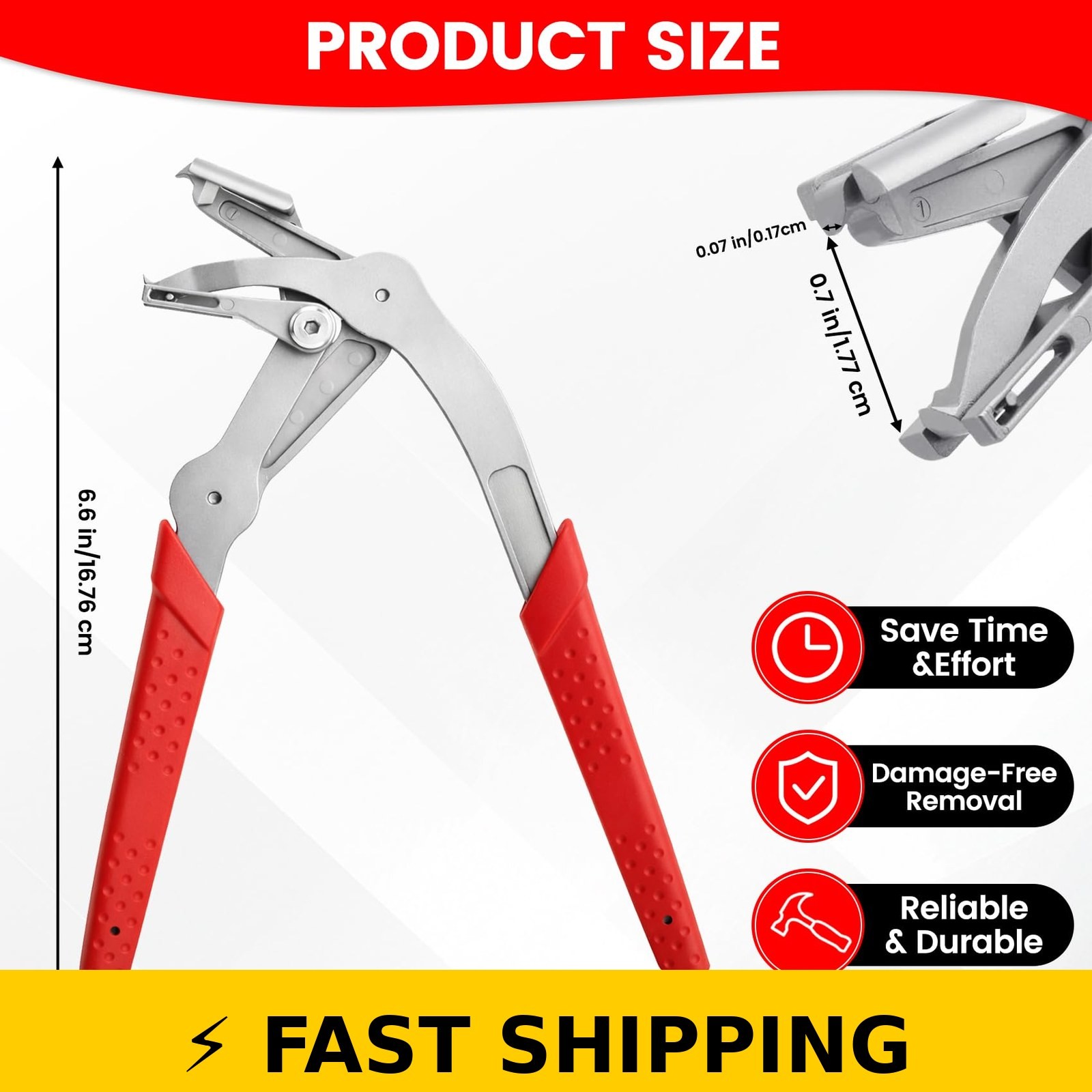 YOUBISON Car Clip Pliers for Damage-Free Clip Removal