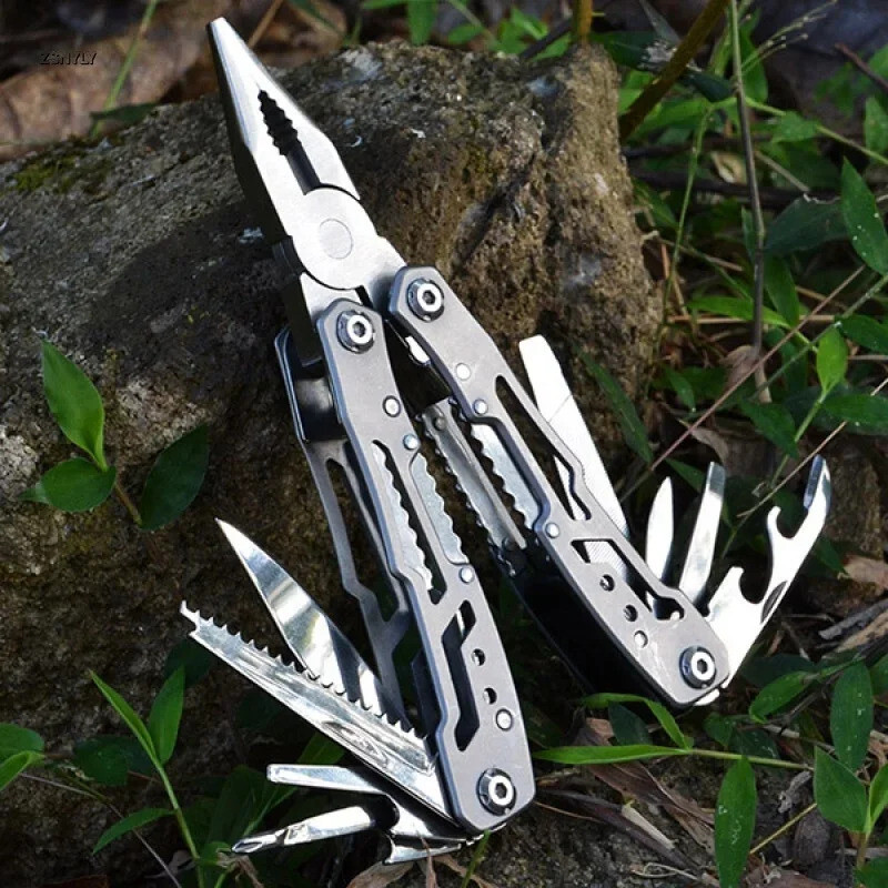 32 in 1 Multifunctional pliers Multi-Tool 21 Tools 12 Bit Kit Sheath Folding 🛠