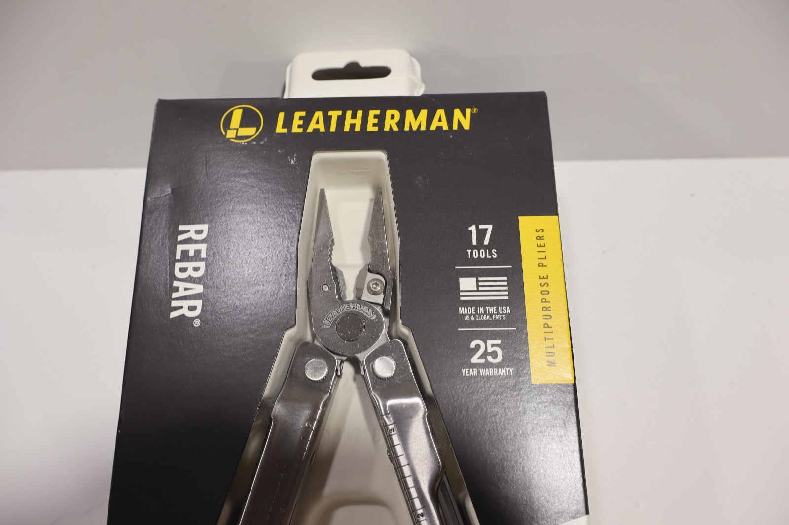 LEATHERMAN® REBAR® 17 Tool Stainless Multi-tool in Stainless Color NEW!