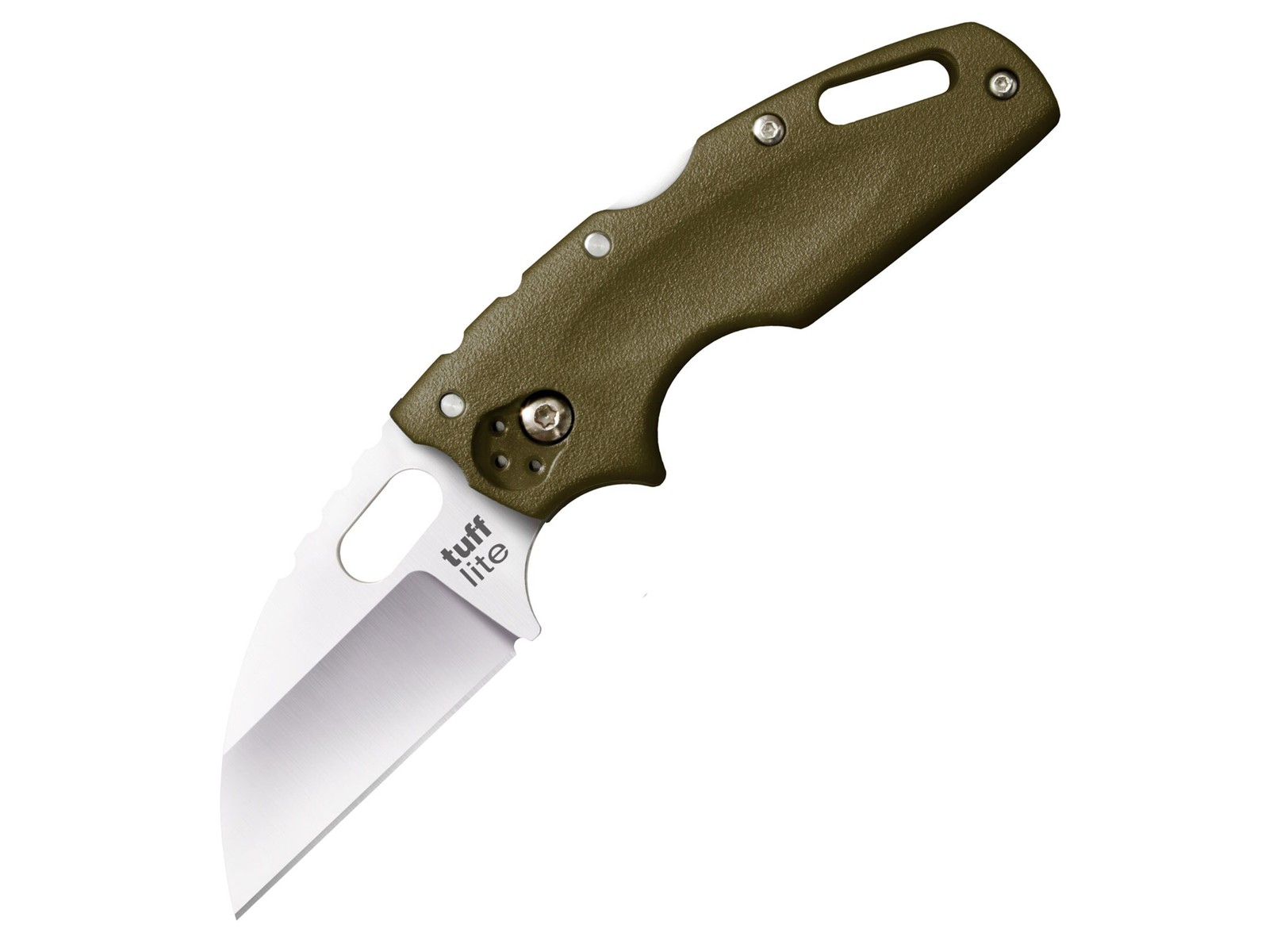Cold Steel Tuff Lite Pocket Knife 2.5″ Wharncliffe AUS 8A Stainless Steel Blade
