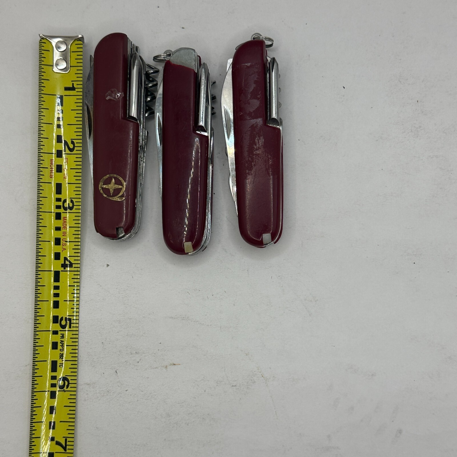 Superior Multi-Tool Pocket Knife Multi-Purpose with 8 Functions in Box LOT OF 3