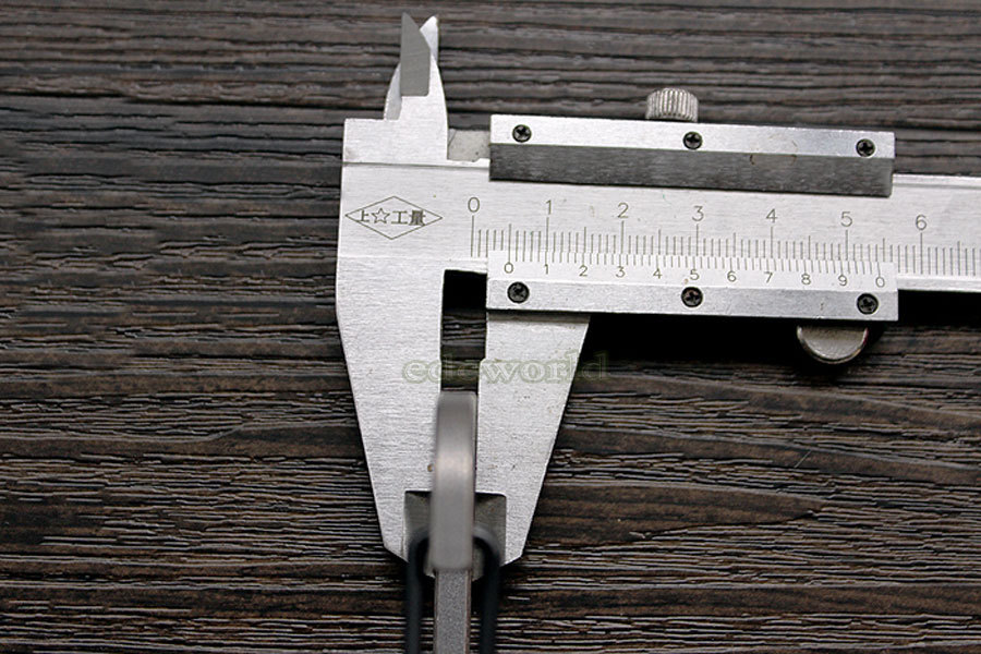 TITANER Titanium CNC Keychain Carabiner Bottle Opener Crowbar Outdoor EDC Tool