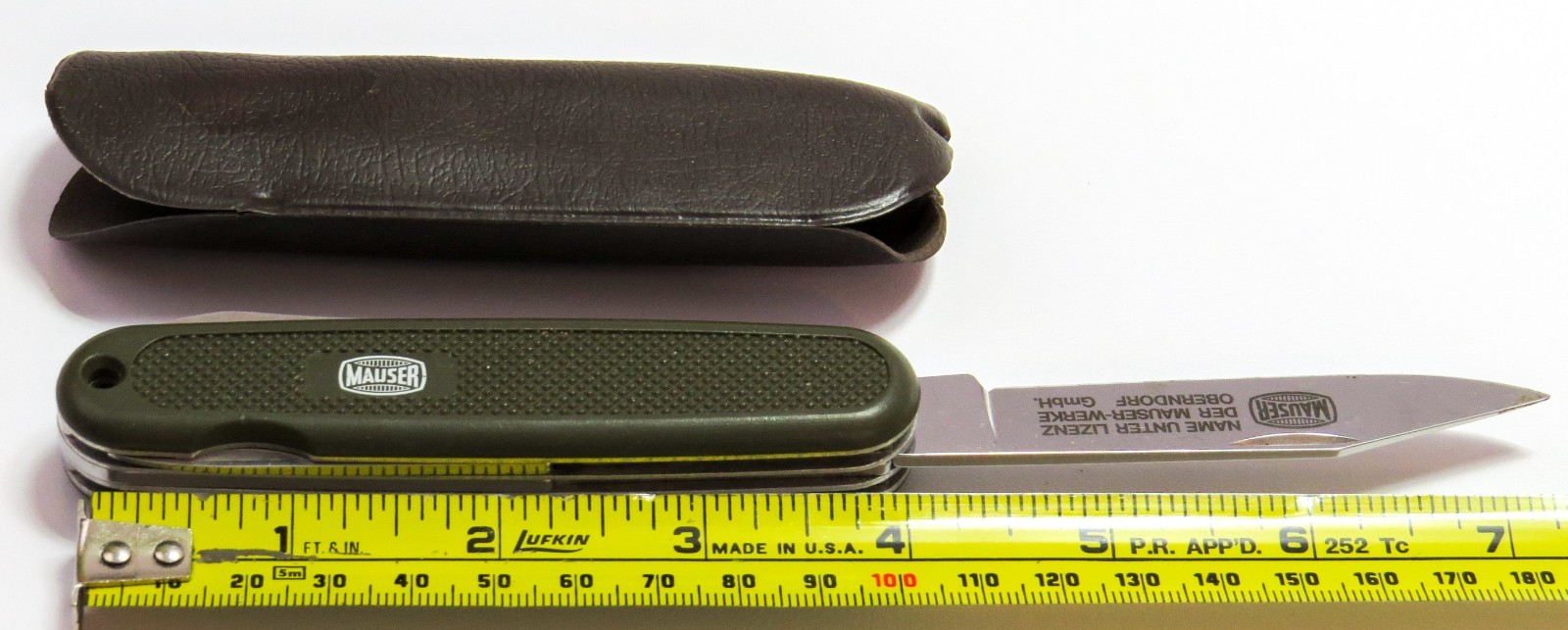 Nice Victorinox 108mm Vintage Mauser Swiss Army 5-Blade Pocket Knife