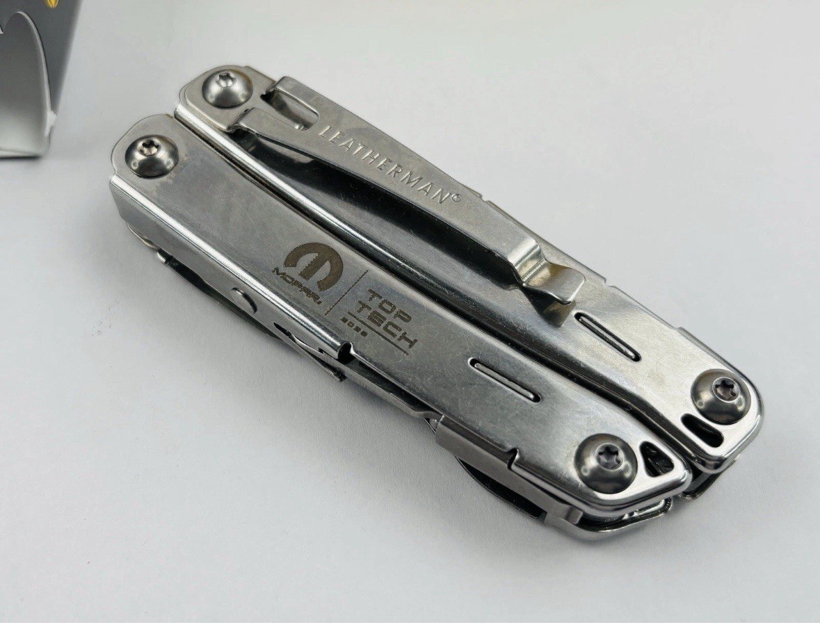 Leatherman Sidekick Multi-Tool Mopar Top Tech Edition New In Box + Sheath