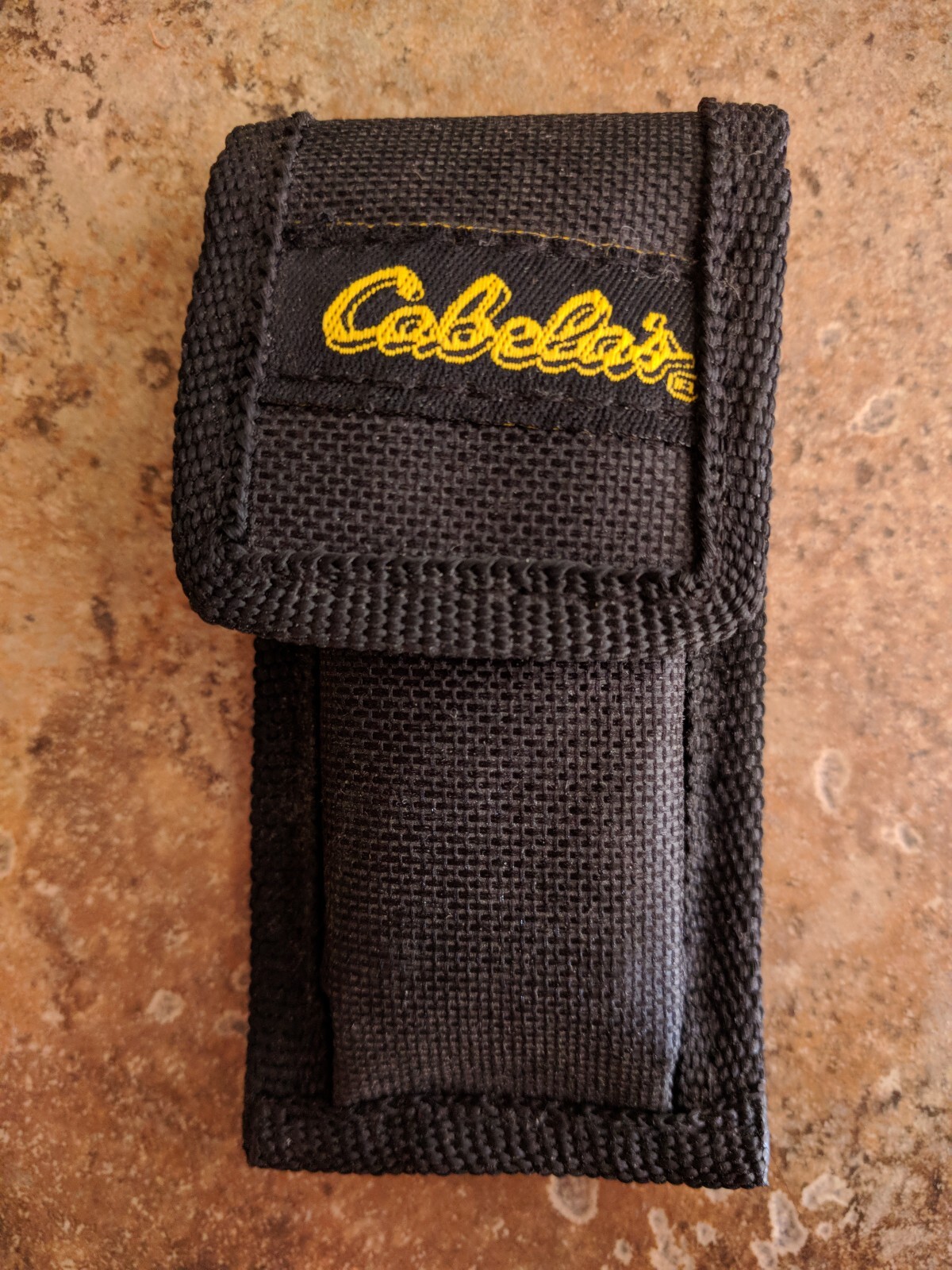 Cabelas Multi-Tool Flashlight Knife Can Opener Pliers Screwdriver Carry Pouch