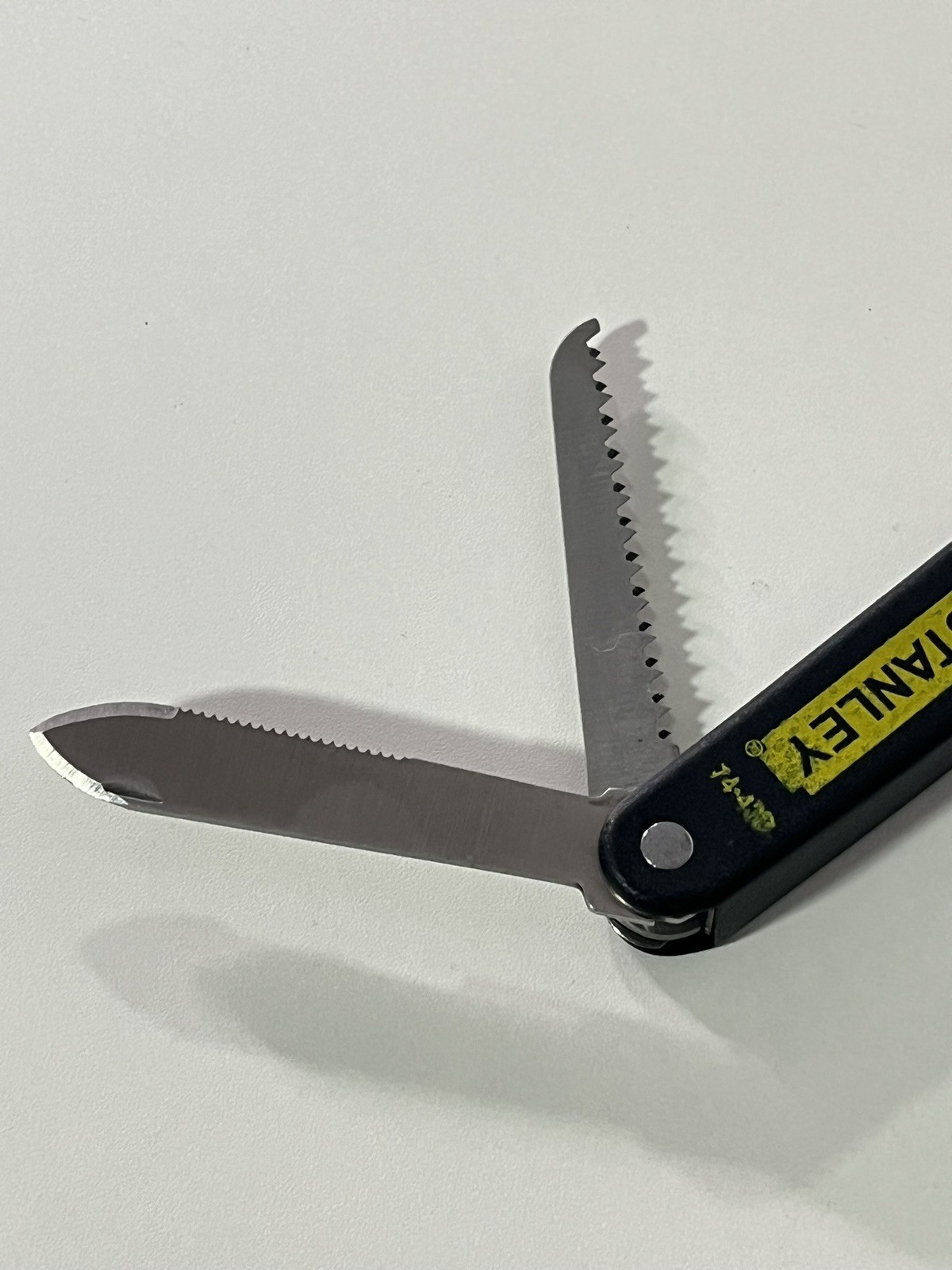 STANLEY 74-438 Folding Pocket Shears Multi Tool Stainless with Sheath