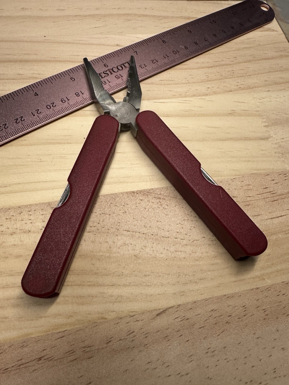 Multi-tool 10 In 1 Vintage Survival Or Camping Tool 3.75” Closed