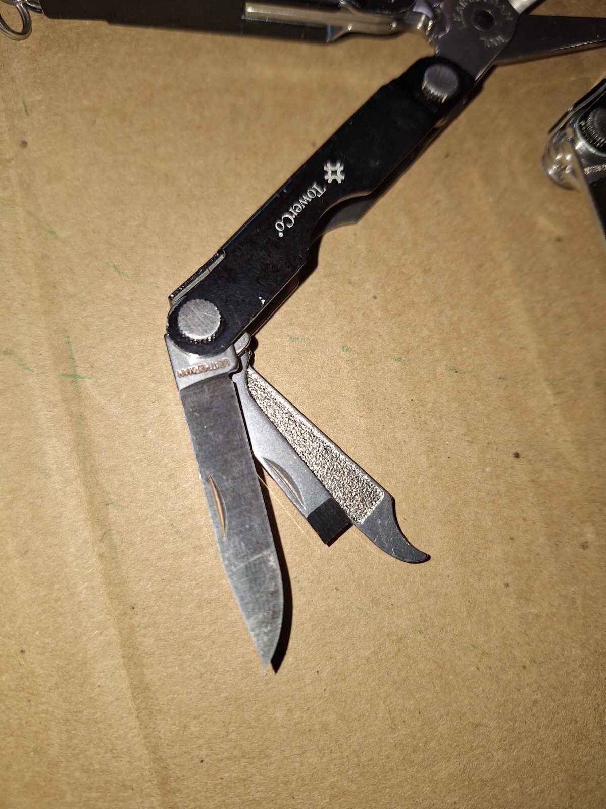 2 Leatherman BLACK MICRA Mini Multi Tools LOT U106