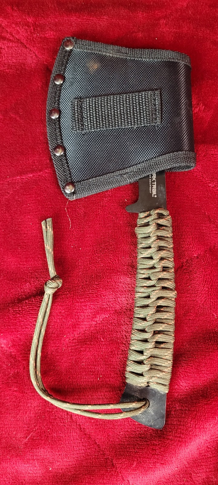 Ozark Trail Paracord Handle Hatchet with Cover