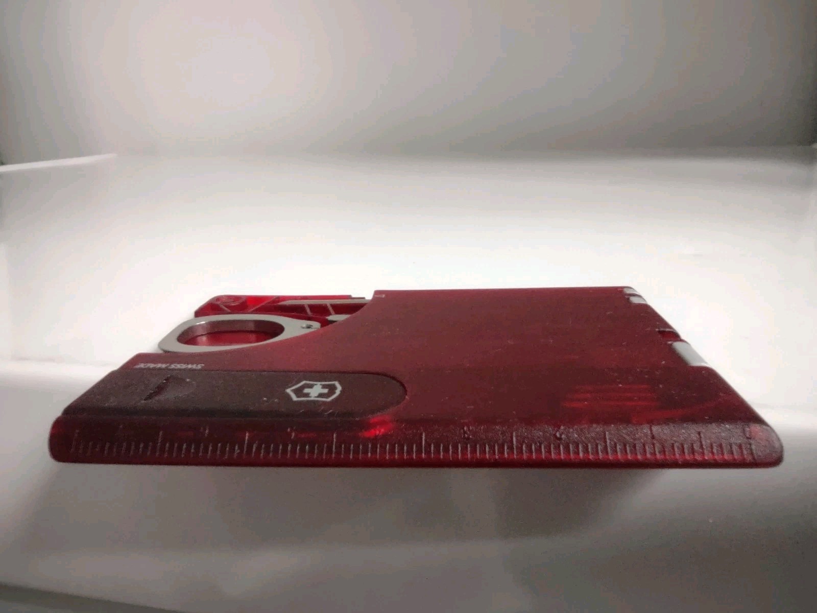 Victorinox Red Multi-Tool Swiss Made Knife, Scissors, Tweezers, File, Pin