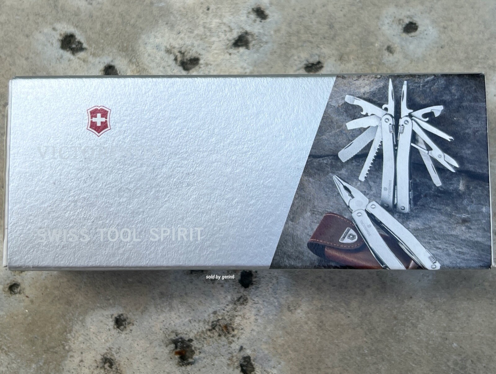 Victorinox Swiss Army Knife Black Swisstool Spirit XBS W-Pouch 3.0224.3CNUS2 NIB