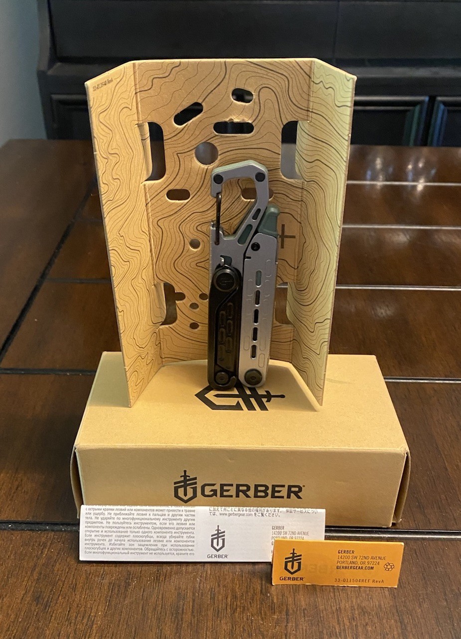 Genuine Gerber StakeOut Spark Baltic haze Multi Tool #8971124A – New W/Box