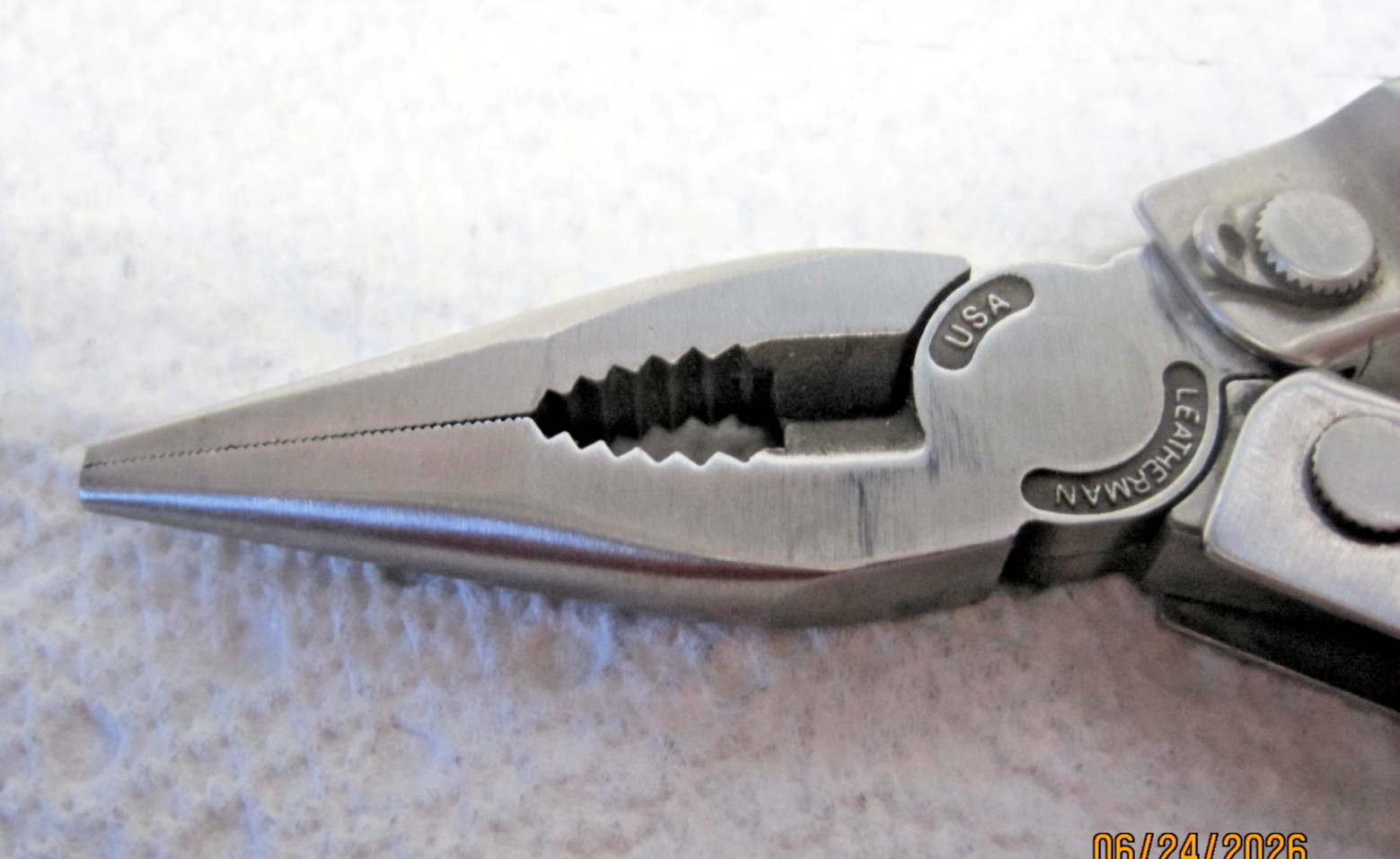 Vintage Original 4″ Leatherman Tool US REG TM 1325473 Multi-Tool Portland