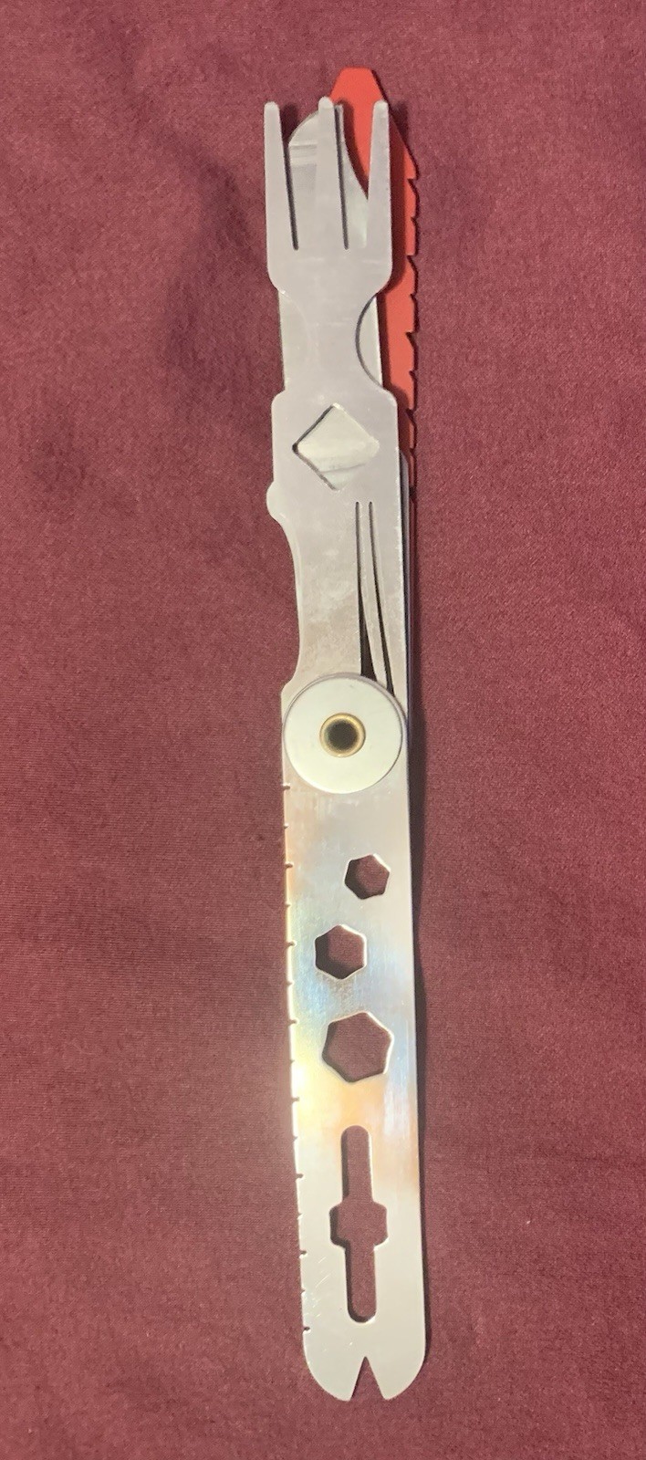 Supreme/Swiss Advance Crono N5 Pocket Knife Red