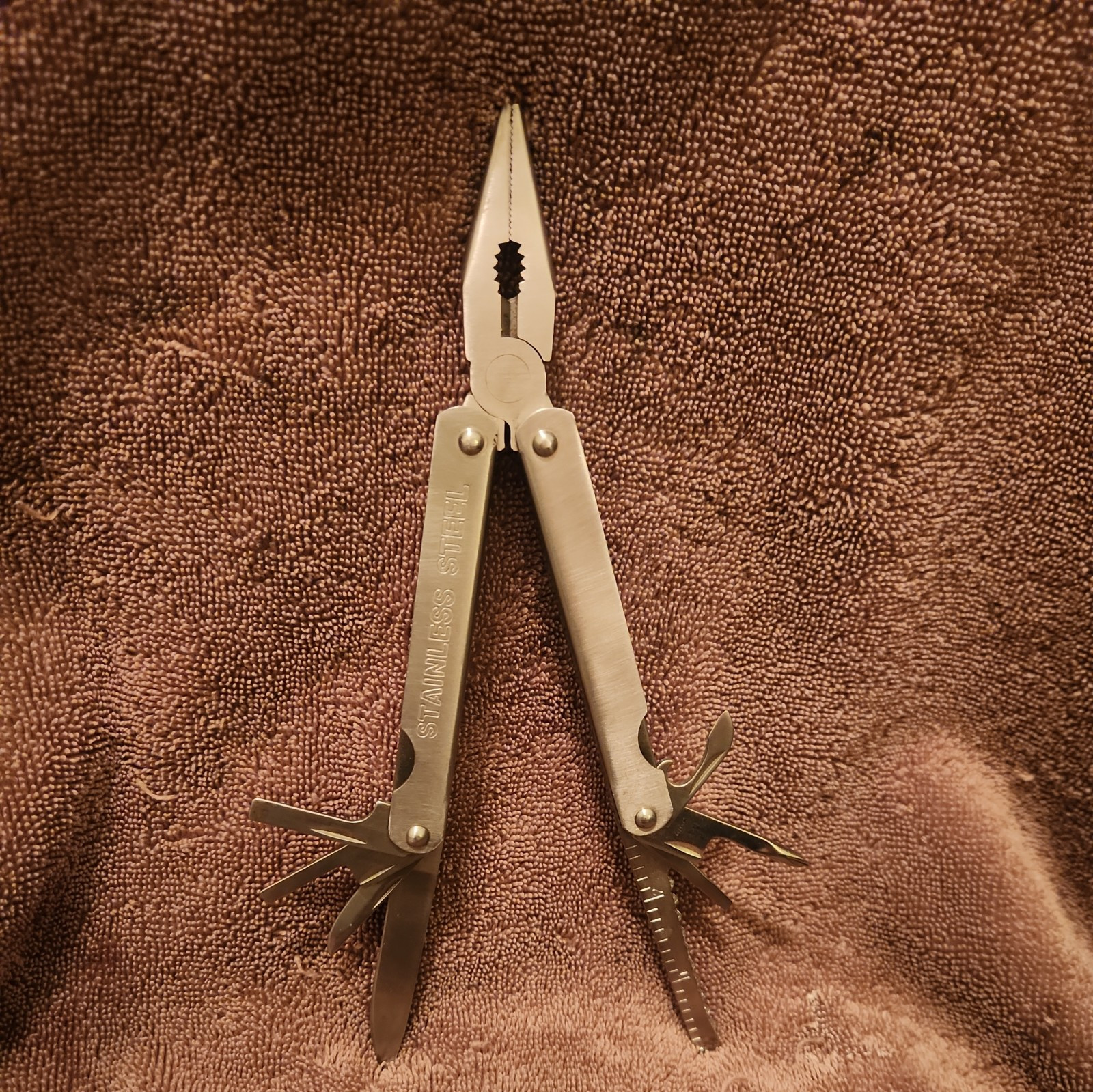 Ohio Forge Stainless Steel Multi Tool Saw Screw Drivers Can Opener **Various**