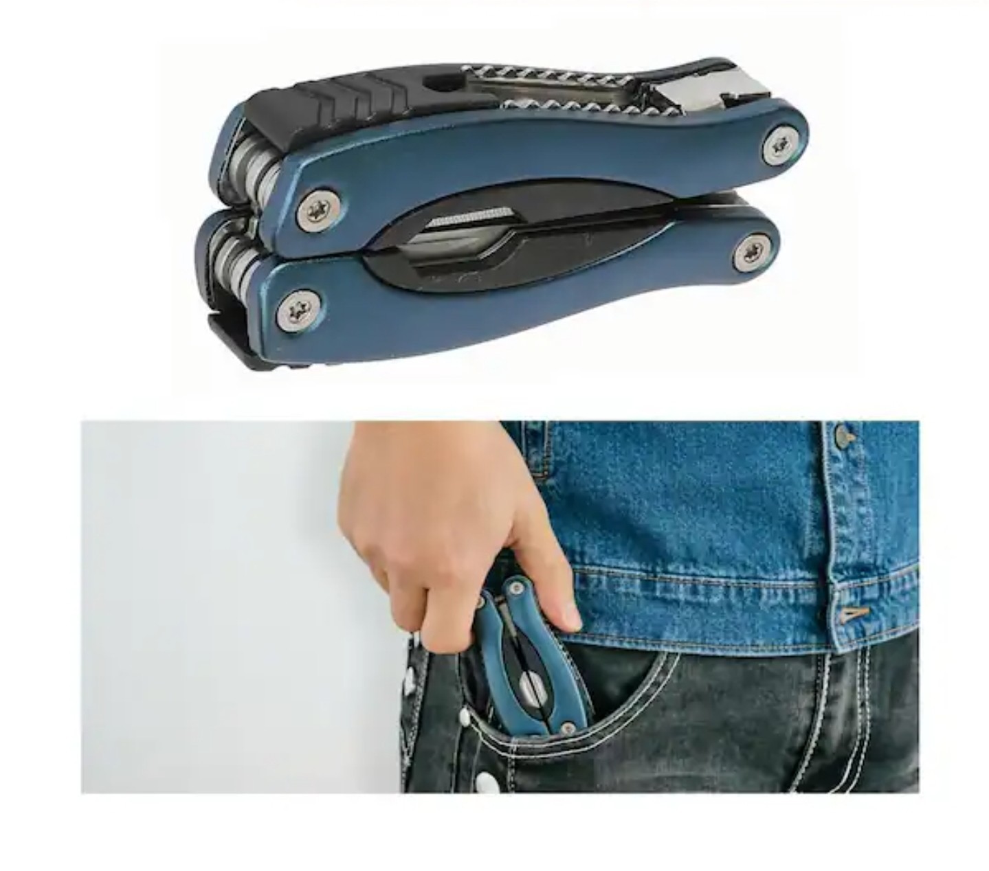 ANVIL 13-IN-1 MULTI-PLIERS TOOL + 13-IN-1 COMPACT TOOL STAINLESS STEEL