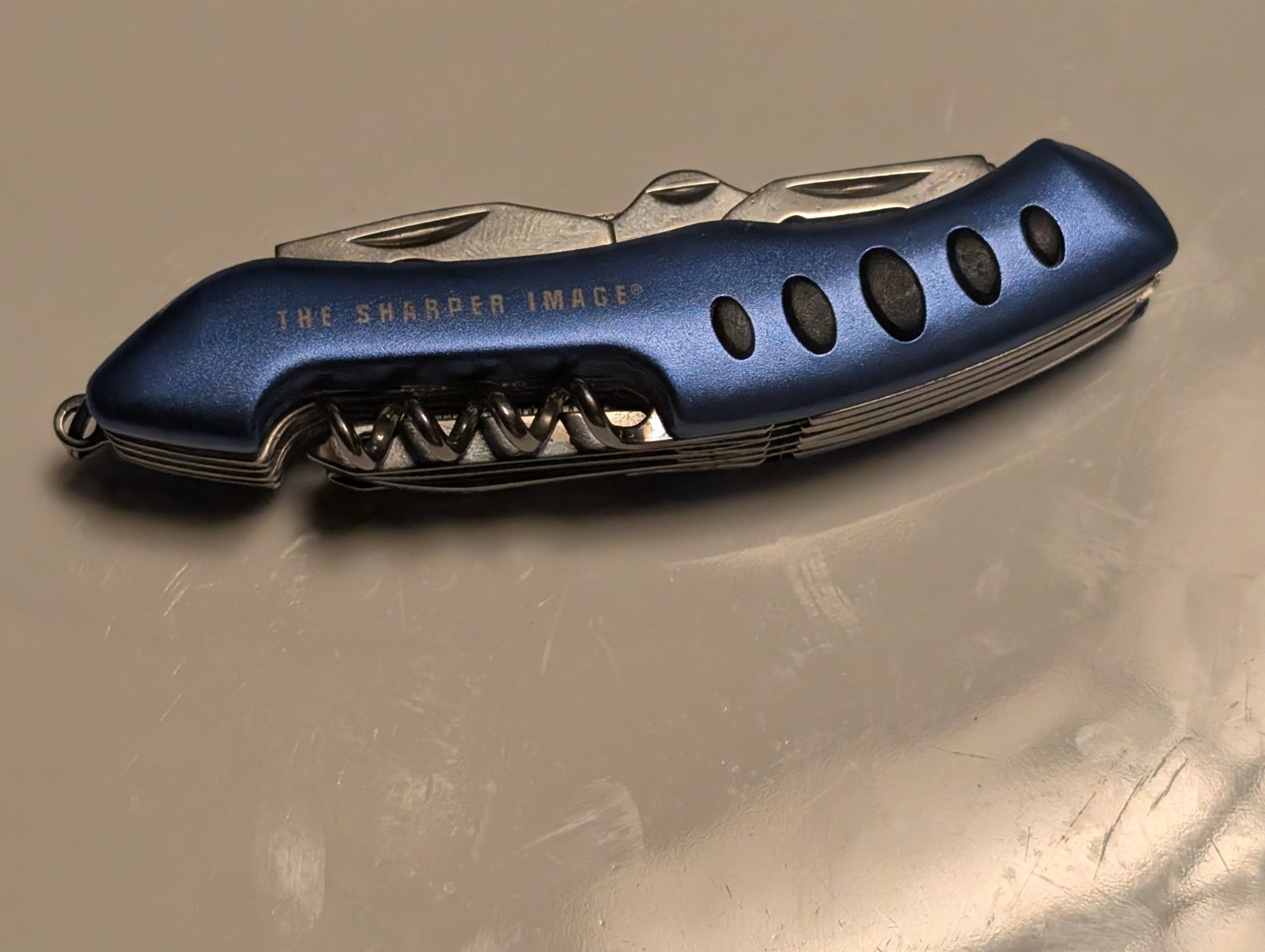 Sharper Image 11-in-1 Multi-Tool Pocket Knife Kit Set Used