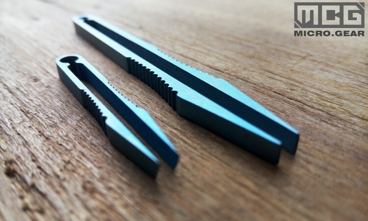 Outdoor Titanium Alloy travel portable tweezers EDC Tool Tweezers
