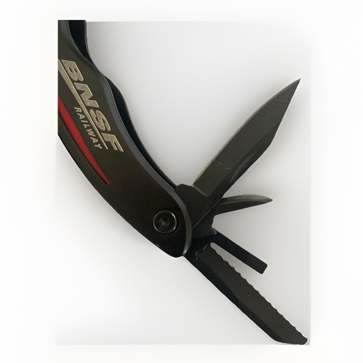 High Sierra 10-in-1 Multi Tool Black Stainless Steel Pliers Pocket Knife & More
