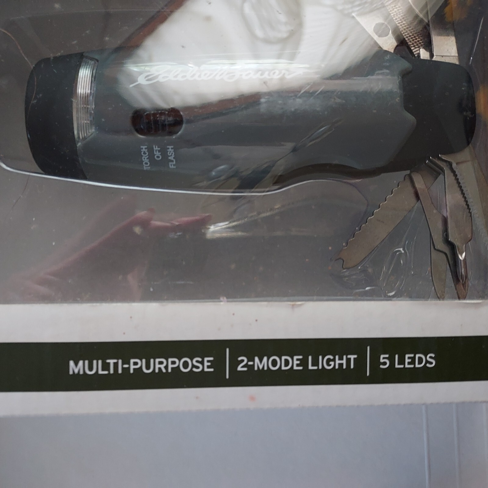 Eddie Bauer Multi-tool 12 Function Multipurpose Flashlight NIB