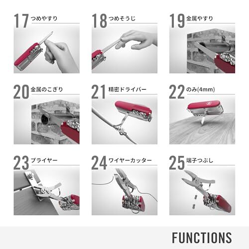 Victorinox Swiss Champ Swiss Army Knife 33 Functions Swiss Made Pocket Knife