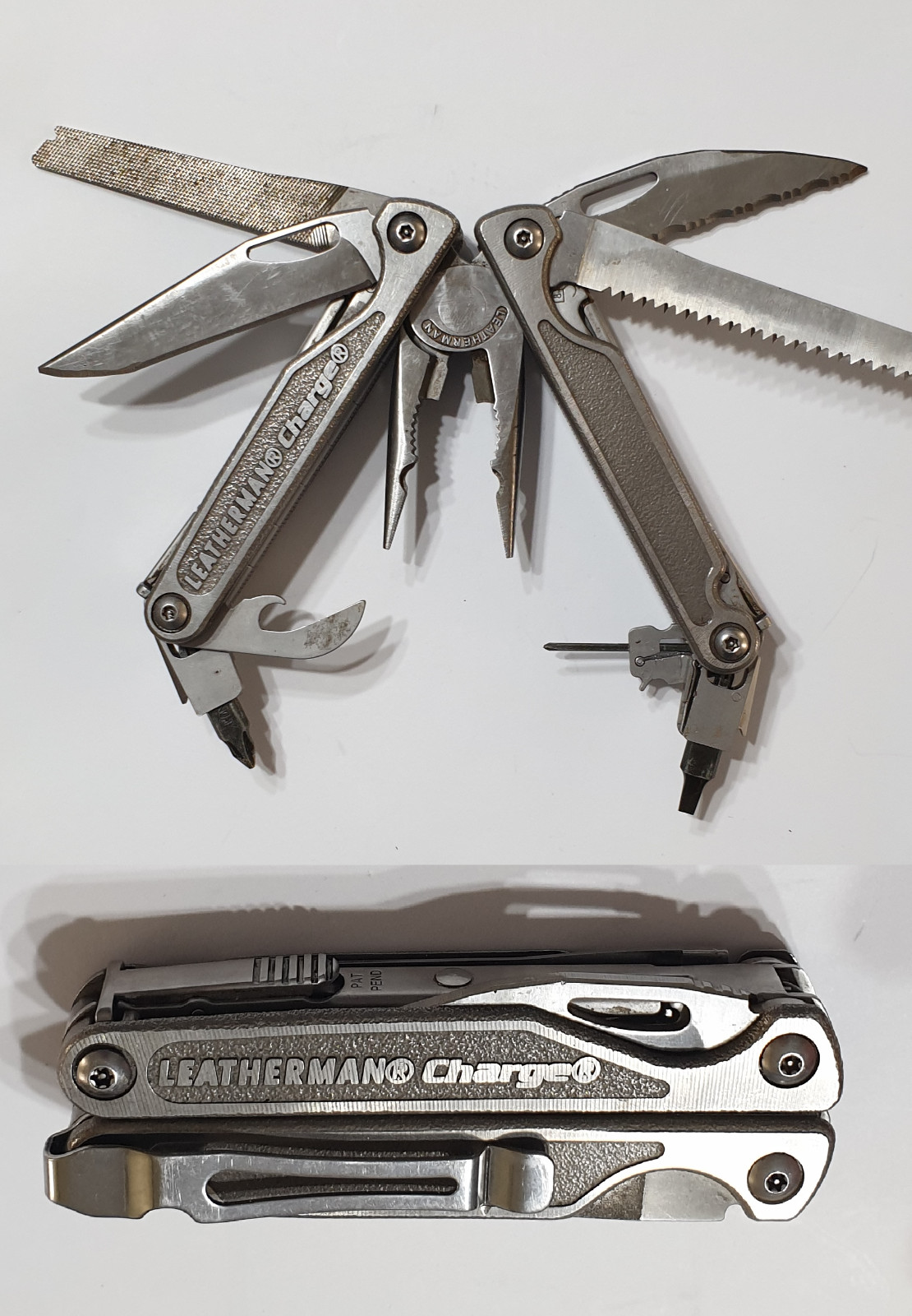 🔥🔥 Leatherman Charge 2005 XTI Gen1 PatPend Titanium Rare Retired Used