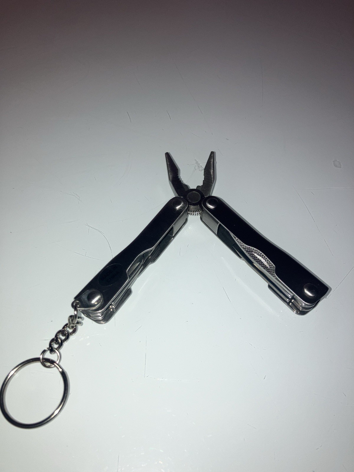 Stainless Steel Mini Multi-tool Keychain With Carrying Case