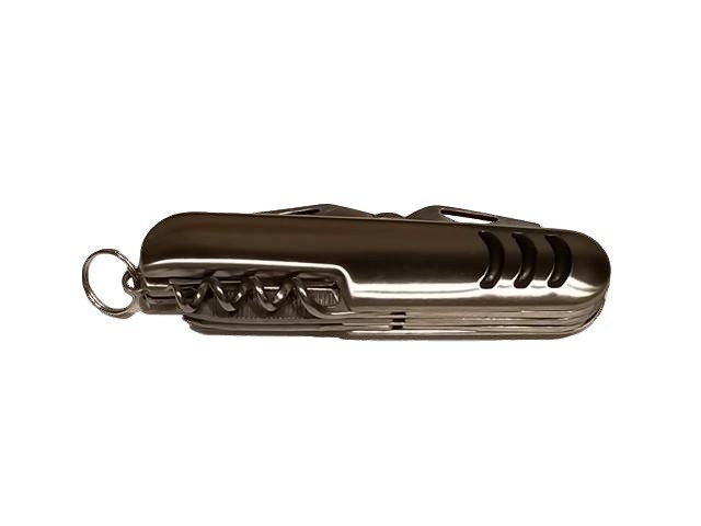 Stainless Steel Multi Tool 7-in-1 Pocket Knife Can Opener Corkscrew Scissors