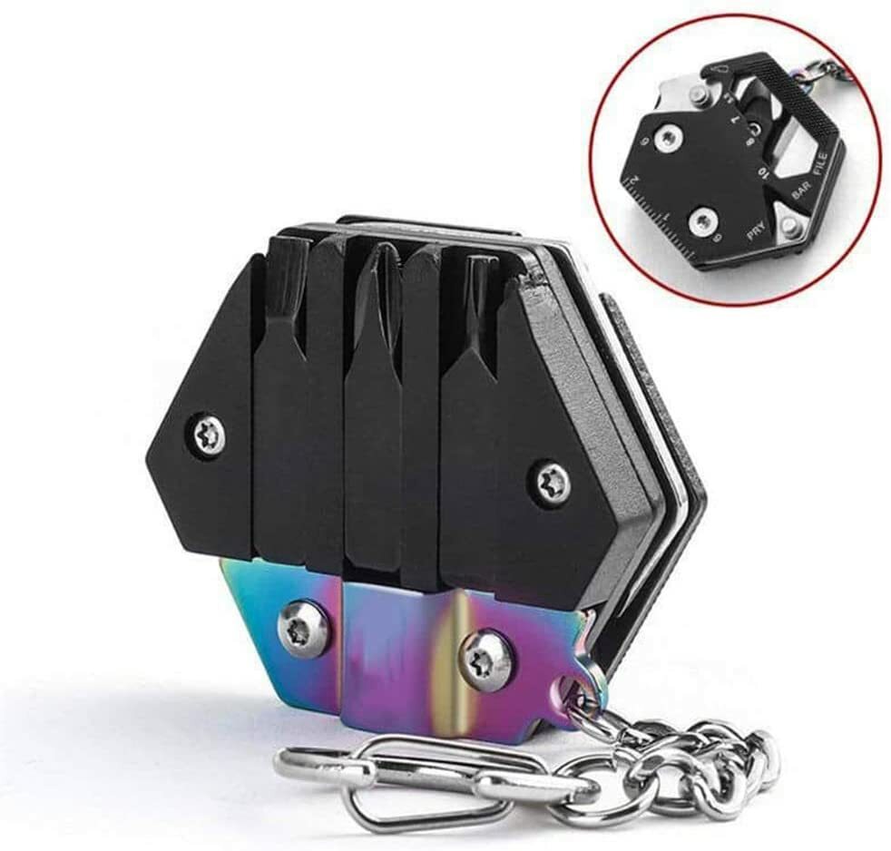 Multifunction Outdoor EDC Folding Screwdriver Camping Survival Plier Cutter Tool