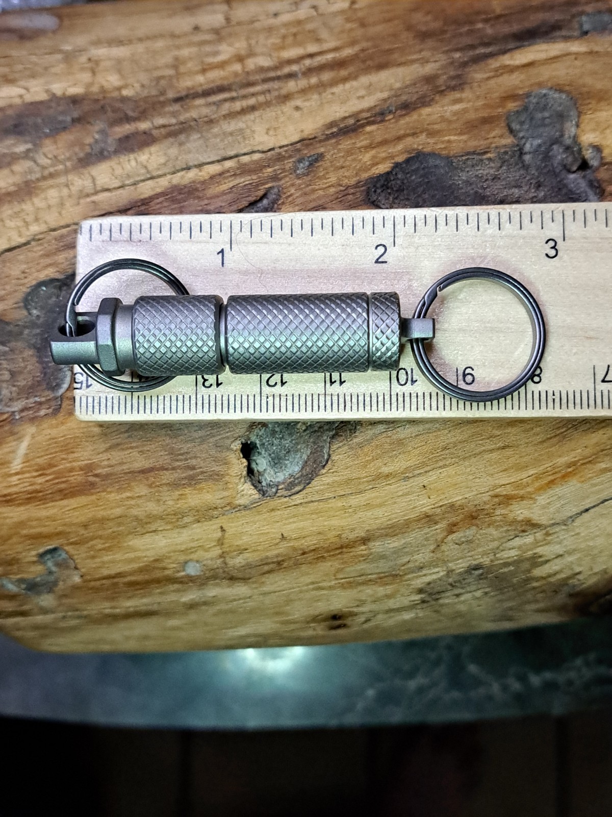 Pro Series Titanium Quick-Release Multi-Tool Swivel Box Opener Pill Fob