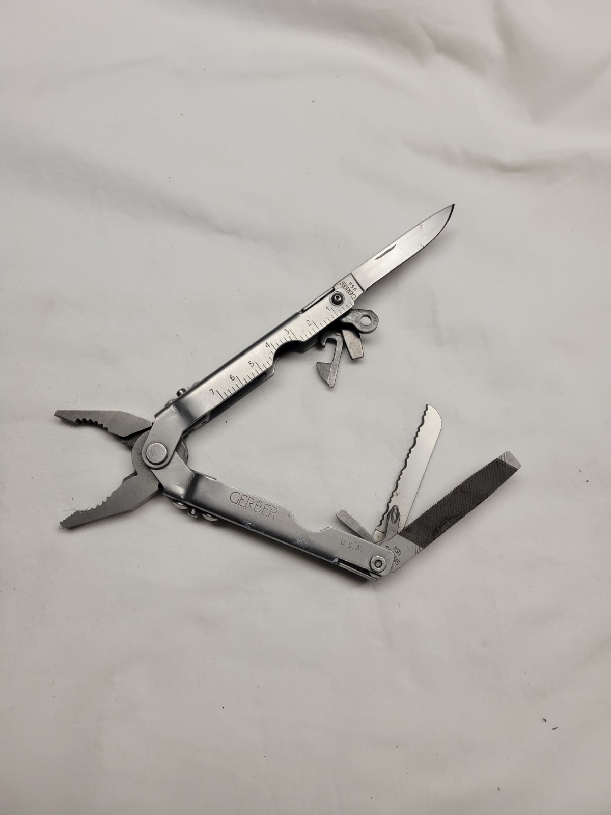 VINTAGE 1990s GERBER USA ORIGINAL BLUNT NOSE MULRI-PLIER MULTI-TOOL EXC COND