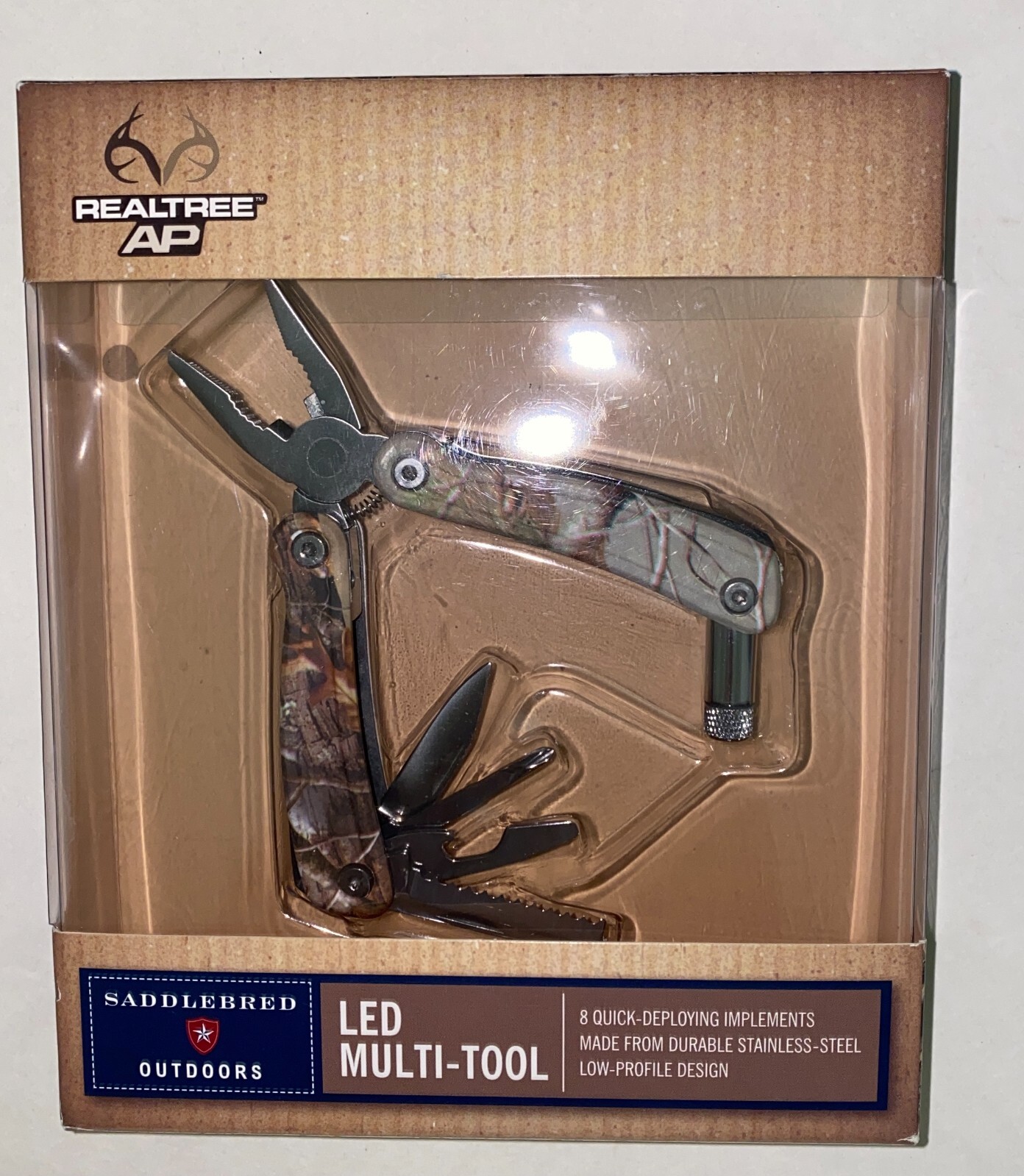 Saddlebred Multi Tool with LED Light – Brand New In Box