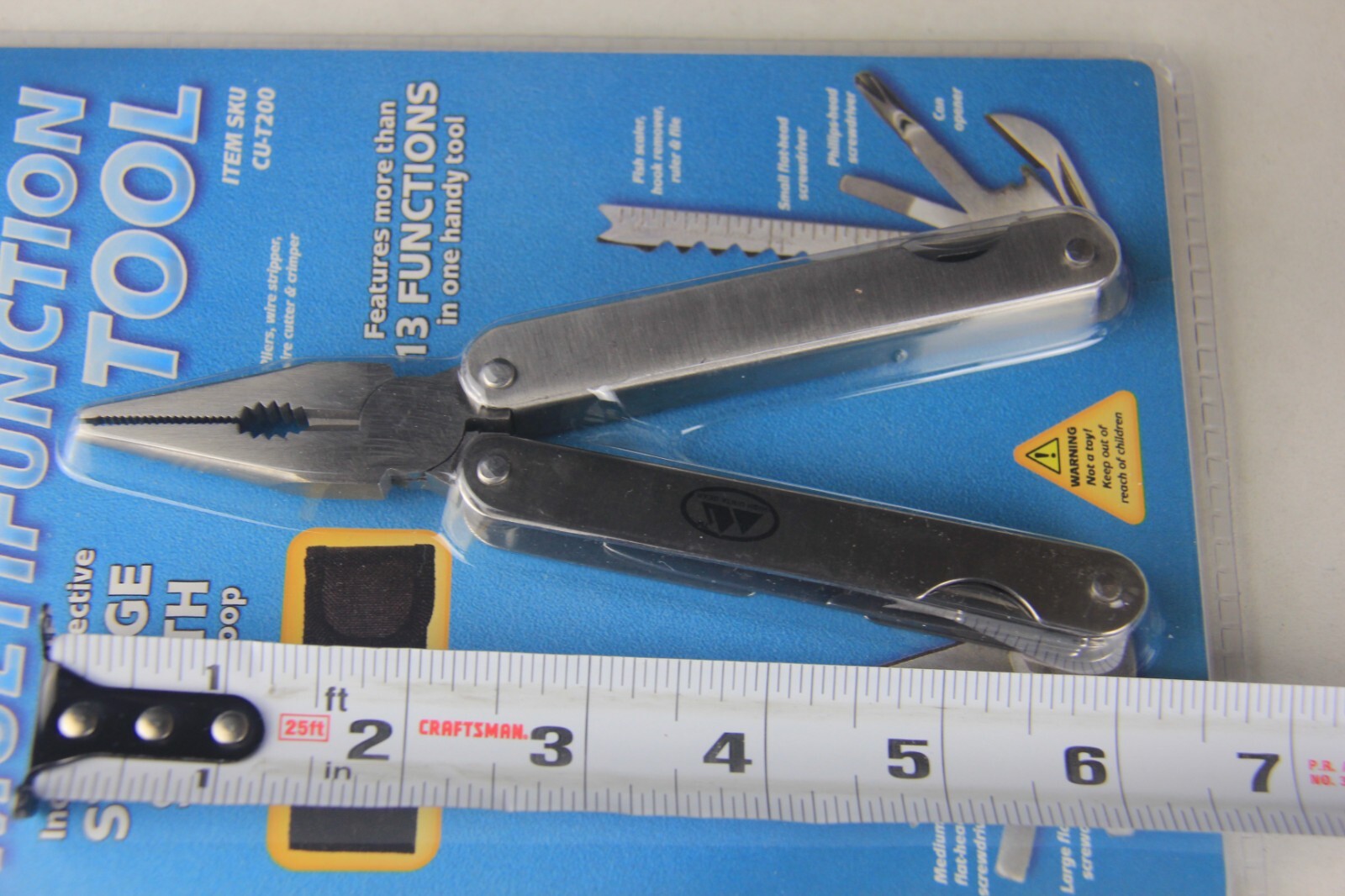 High Uinta Gear 13 Functions in One Multifunction Tool w/ Storage Sheath