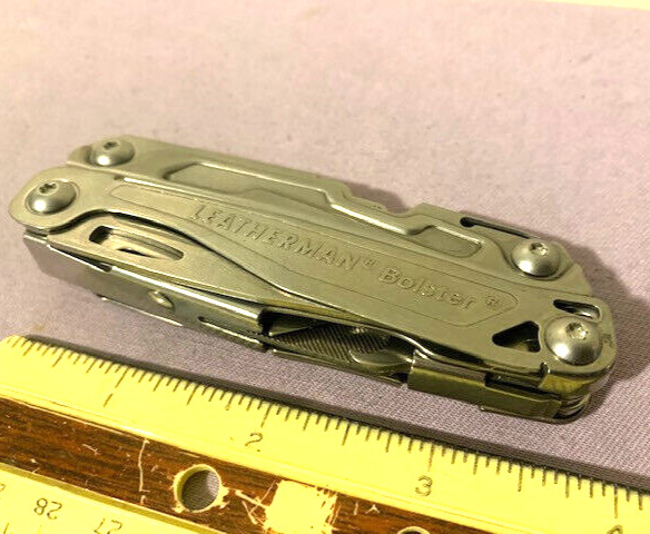 Leatherman Bolster Stainless Steel Multi-Tool With Pliers & Other Tools – Great