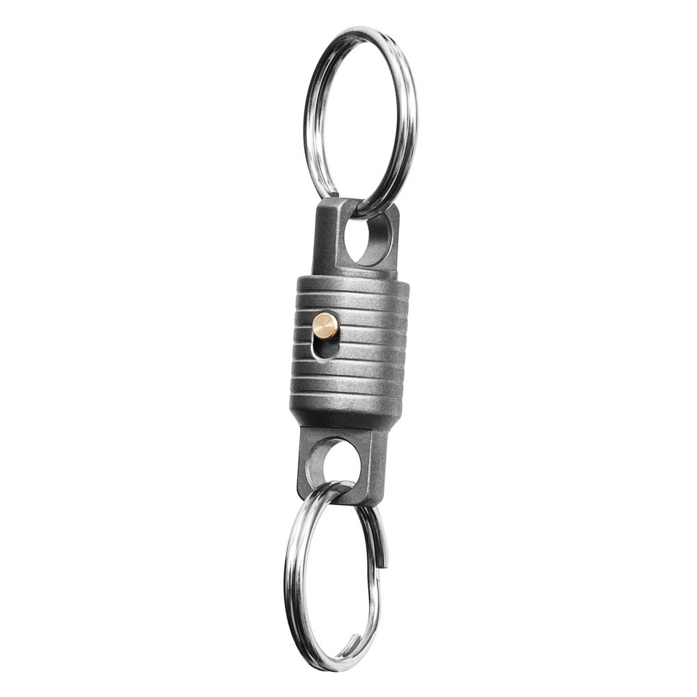 Lightweight Titanium Keychain Carabiner Perfect for Outdoor Activities