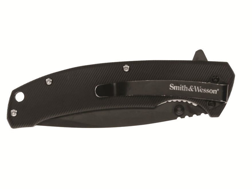 Smith & Wesson Velocite Assisted Opening Pocket Knife 3.5″ Drop Point 8Cr13MoV