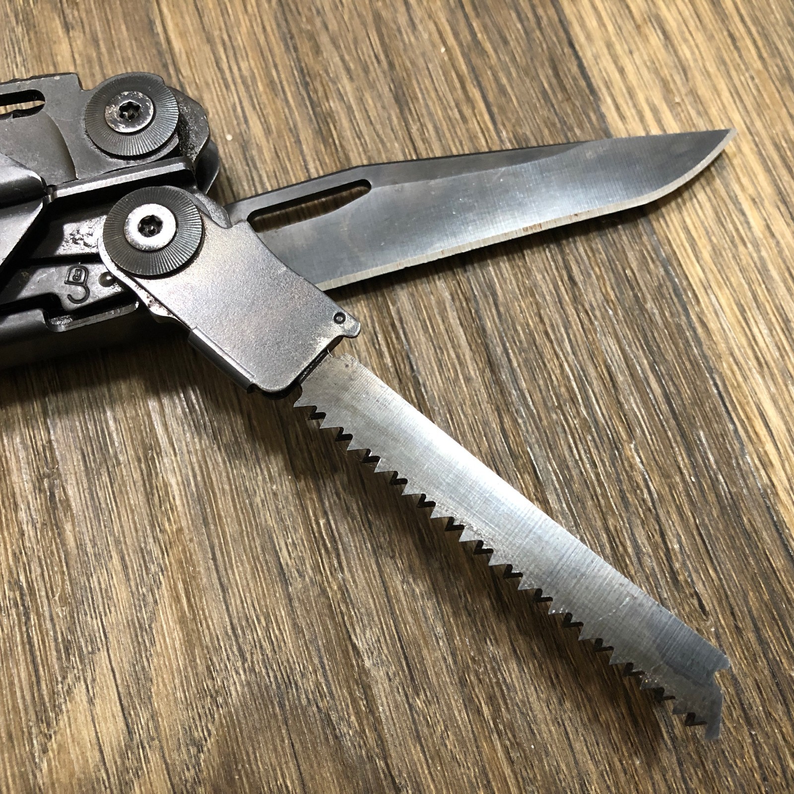 2008 Leatherman USA Surge Black Oxide Folding Multi-Tool Pliers & MOLLE Sheath