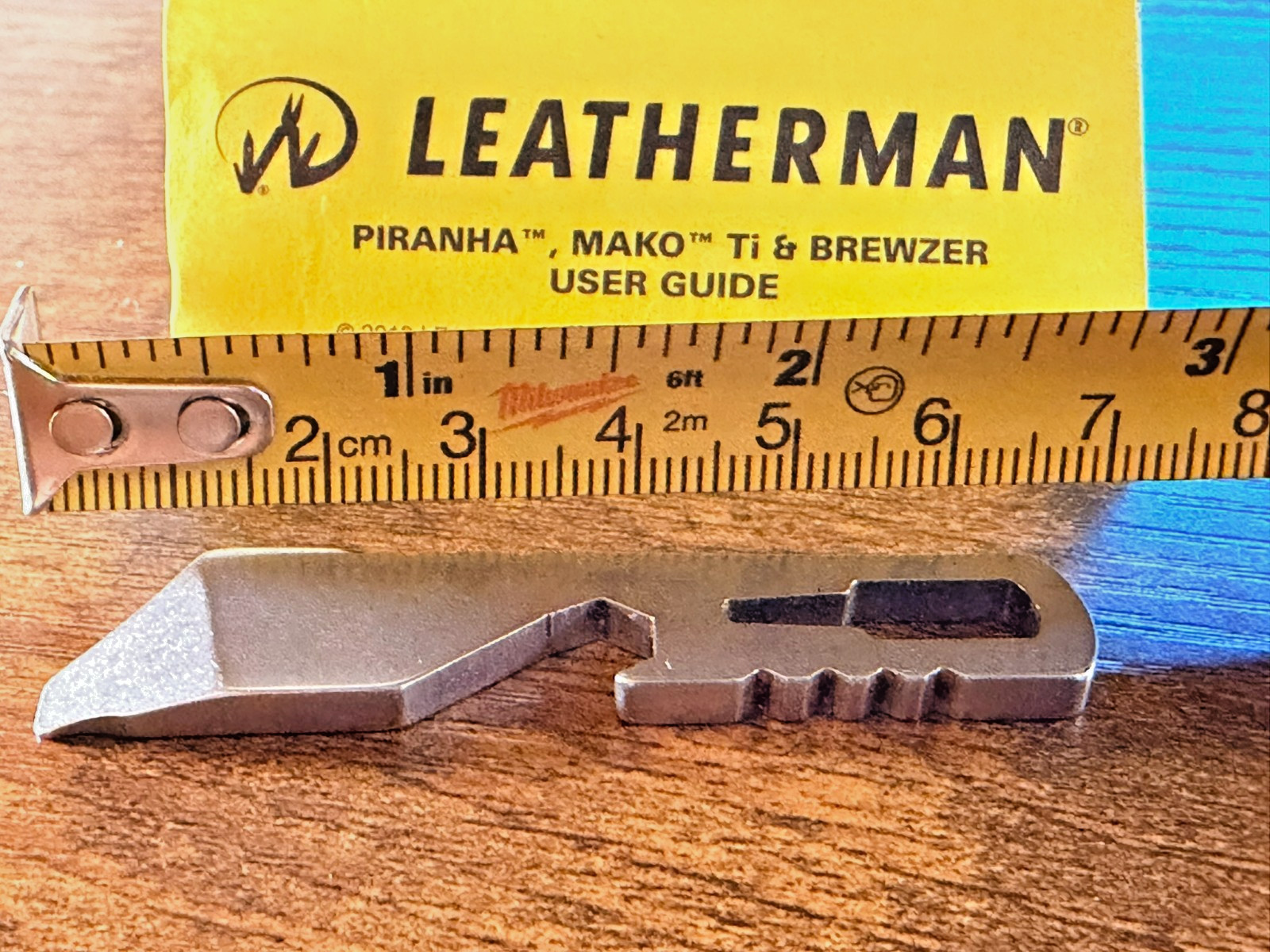 Leatherman Brewzer 831678 • EDC Pry Bar + Bottle Opener • Discontinued