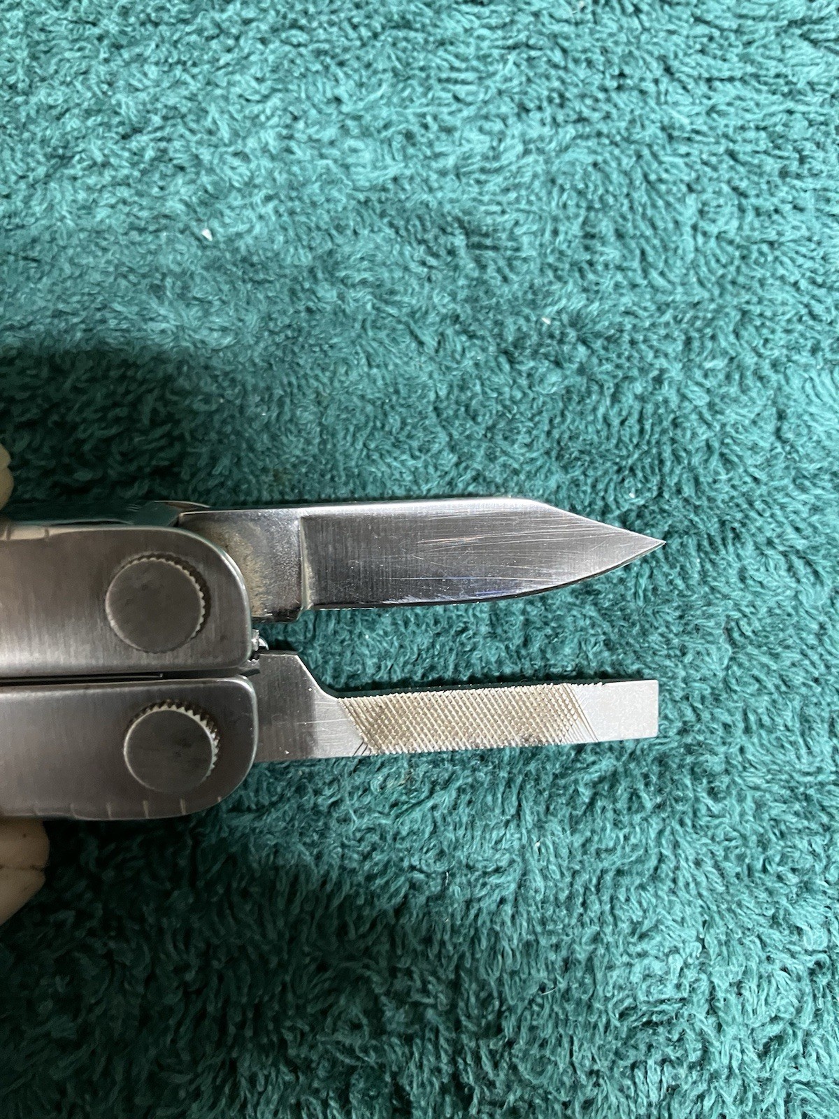 Leatherman MINI TOOL multitool. US PAT PEND on One Side 1986-88