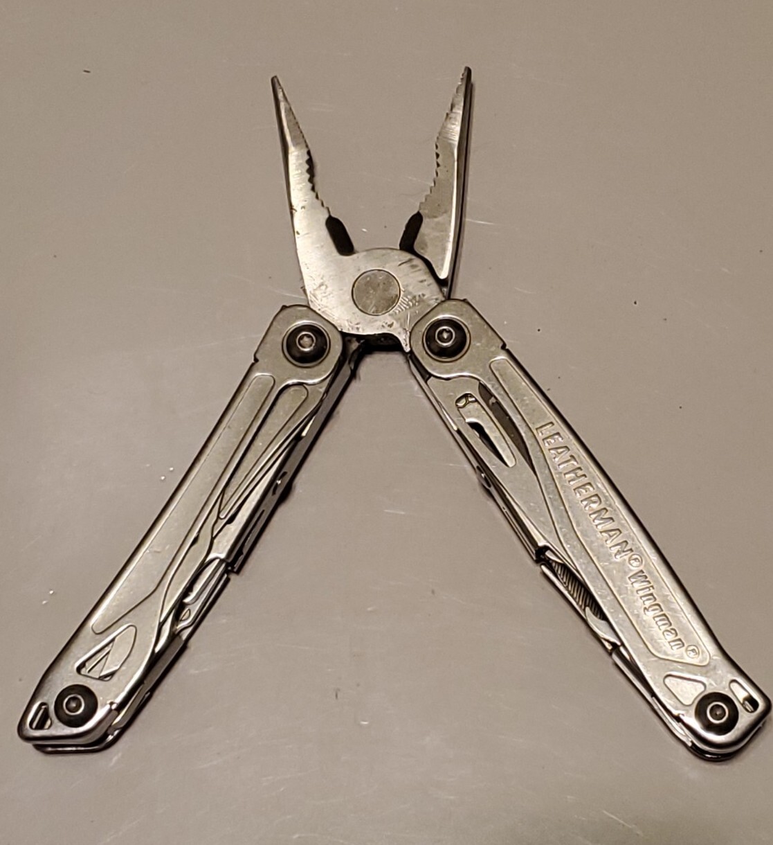 Leatherman Wingman Multi-Tool With Pocket Clip 420HC Stainless Steel LM55