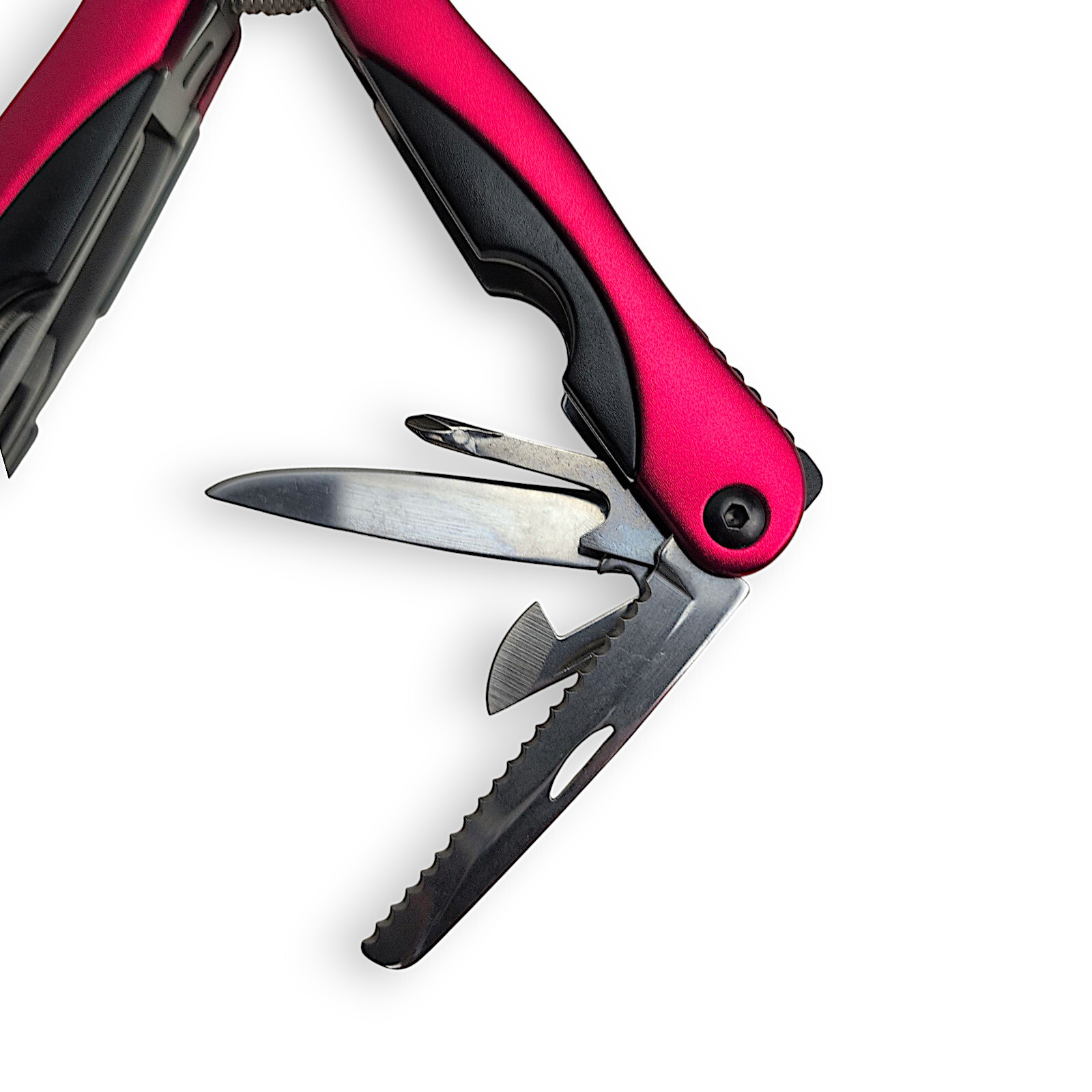 Foldable Multi-Tool Pliers – Knife – Flat & Phillips Head – Nail File