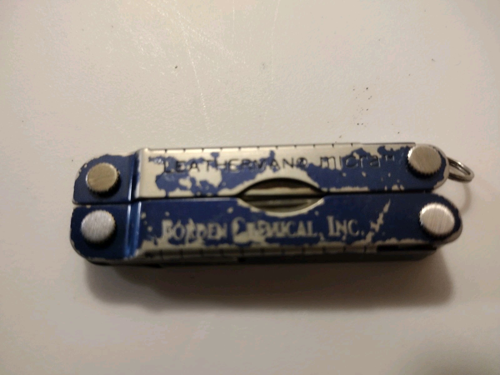 Leatherman Micra 10 in 1 Multitool Stainless Steel Hiking Camping Fishing Blue