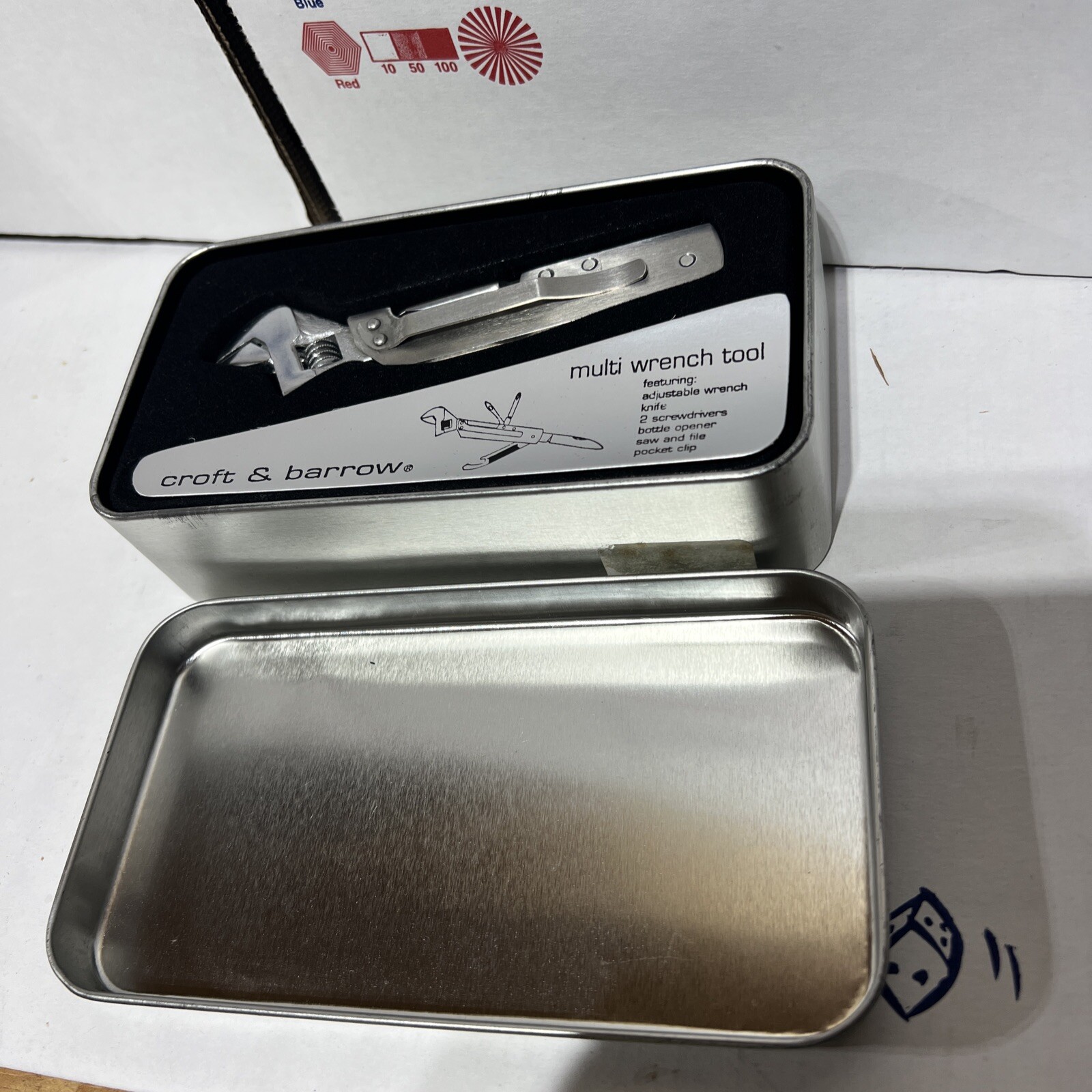 Croft & Barrow Multi Function Tool Wrench used