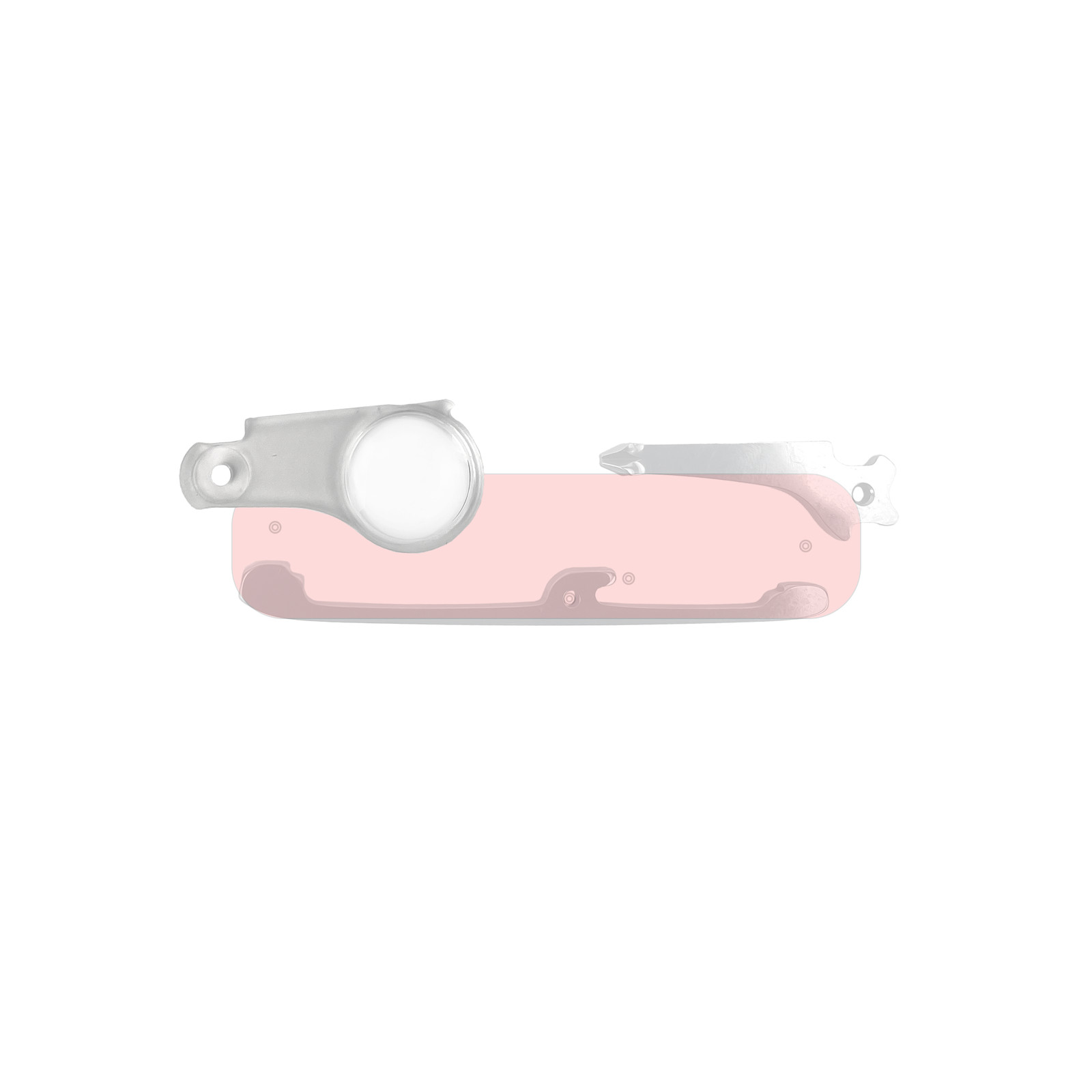 Parts from 91 mm Victorinox Swiss Army Knife: 1 Part For Mods or Repair