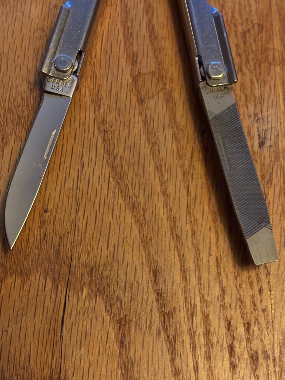 Vintage Gerber MPT multitool with original leather sheath rare free shipping