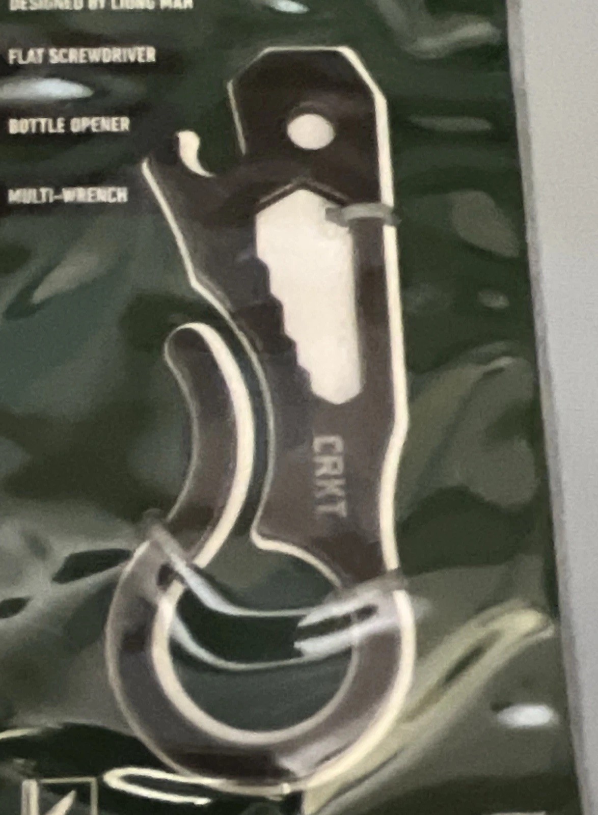 CRKT Viva Multi Tool ~ Flat Screwdriver Bottle Opener Multi Wrench ~ NEW