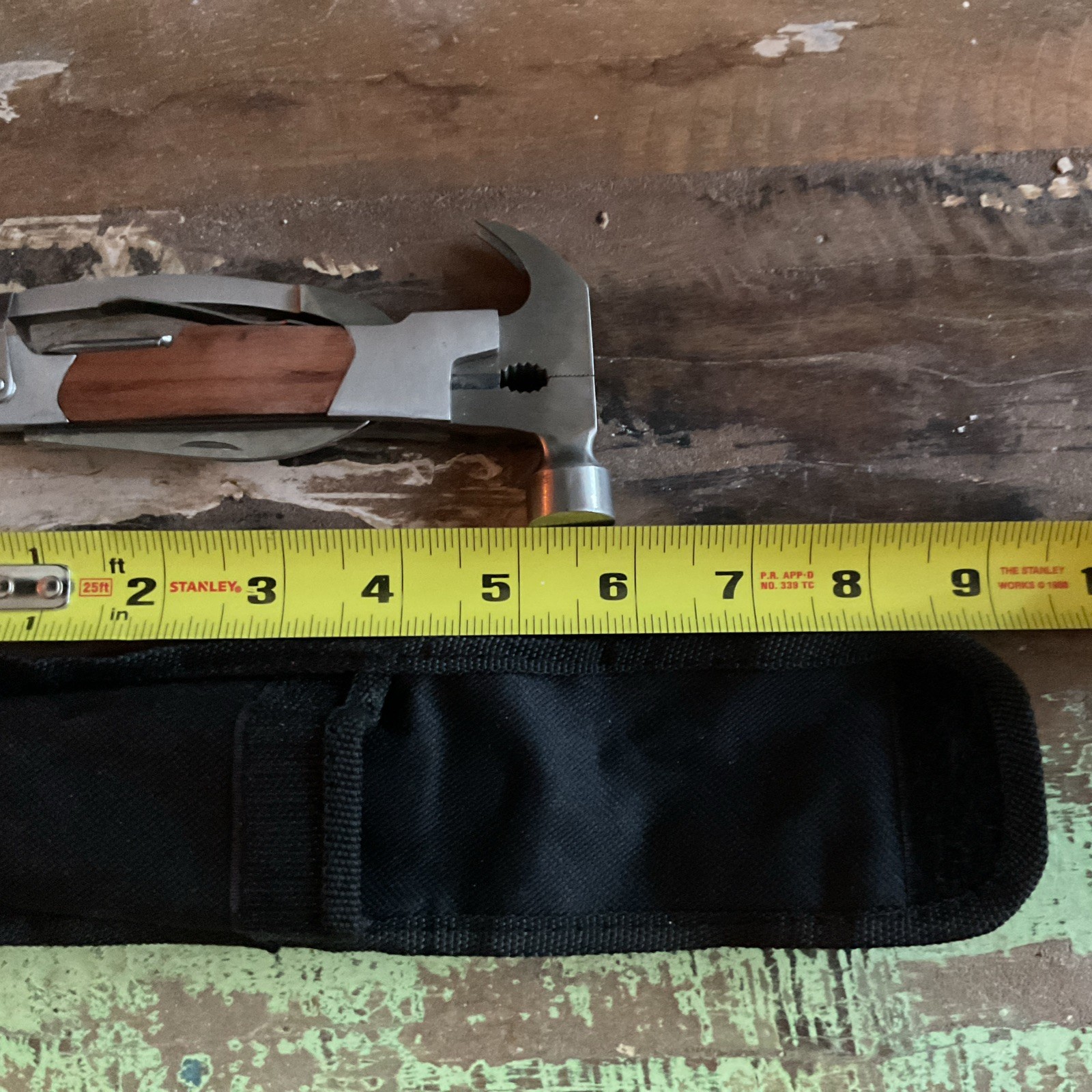 Sheffield 9 in 1 Multi Tool Pliers Knife Screwdriver and Utility Knife With Case