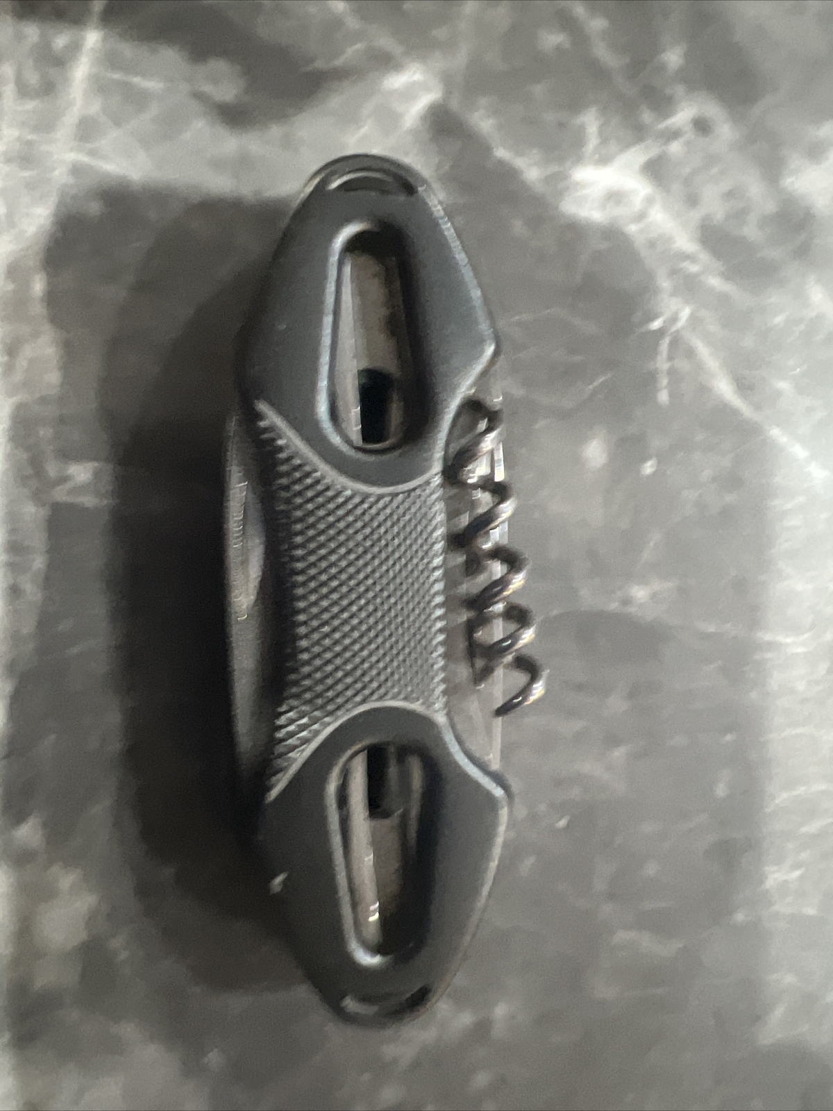 Columbia Sportswear Pocket Multi Tool (Gray) Knife File Saw Scissors Corkscrew