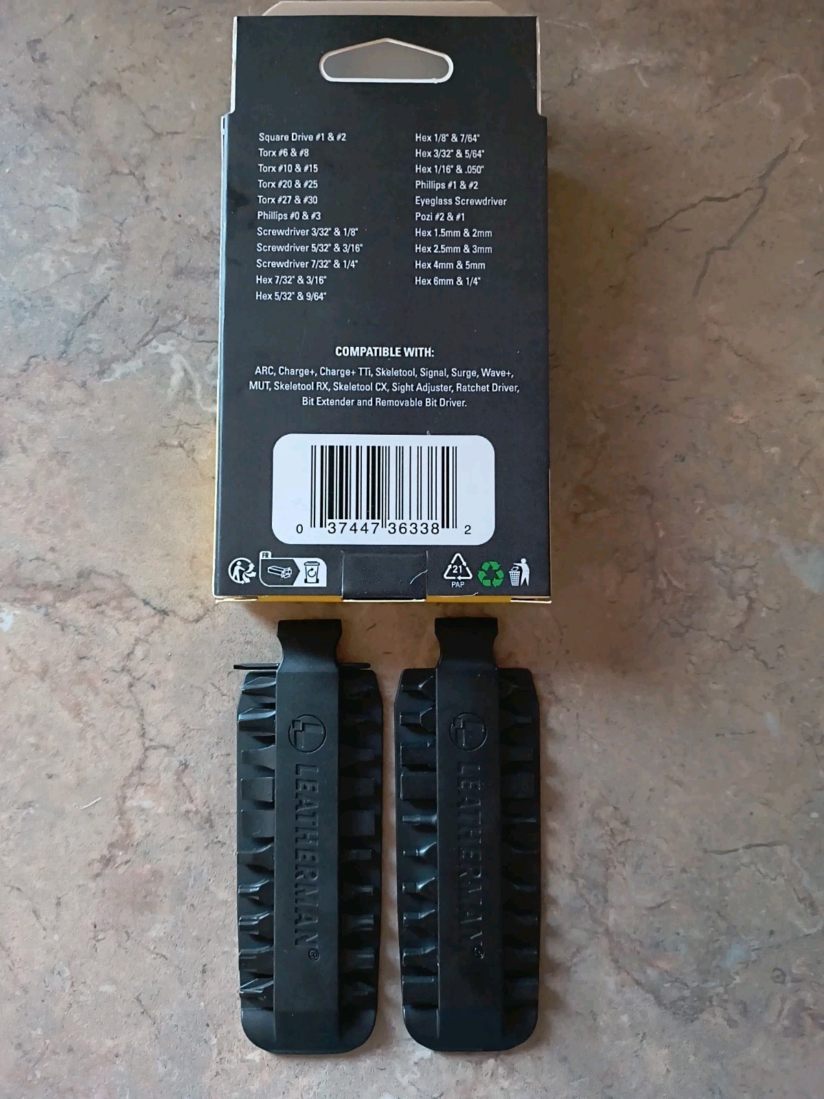 Leatherman Bit Kit 21 Replacement Bits 931014