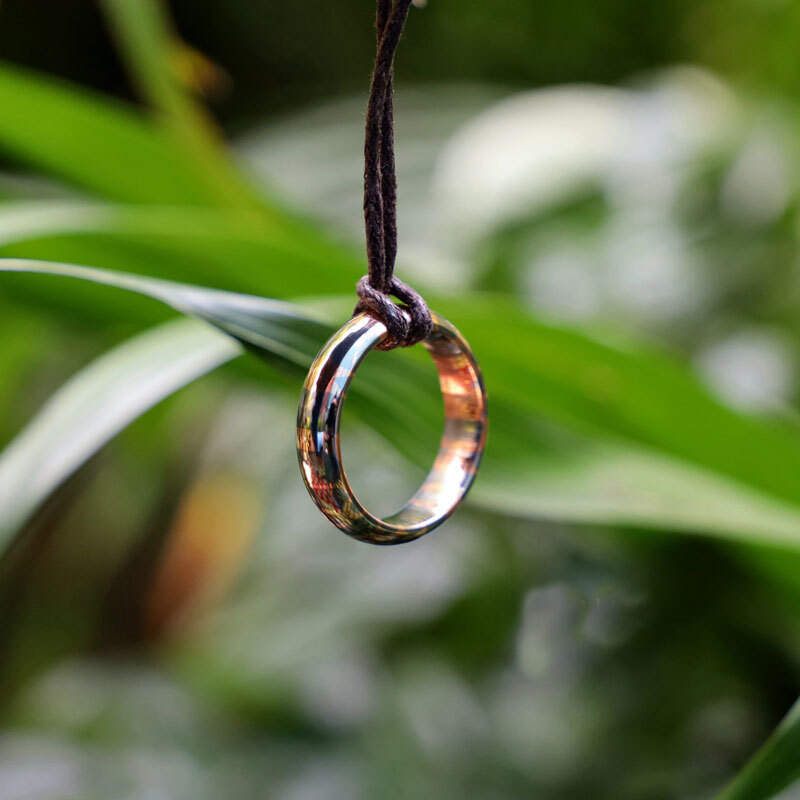 Hot Solid Superconductor Round Finger Ring Cool Necklace Pendant Bead Decorative